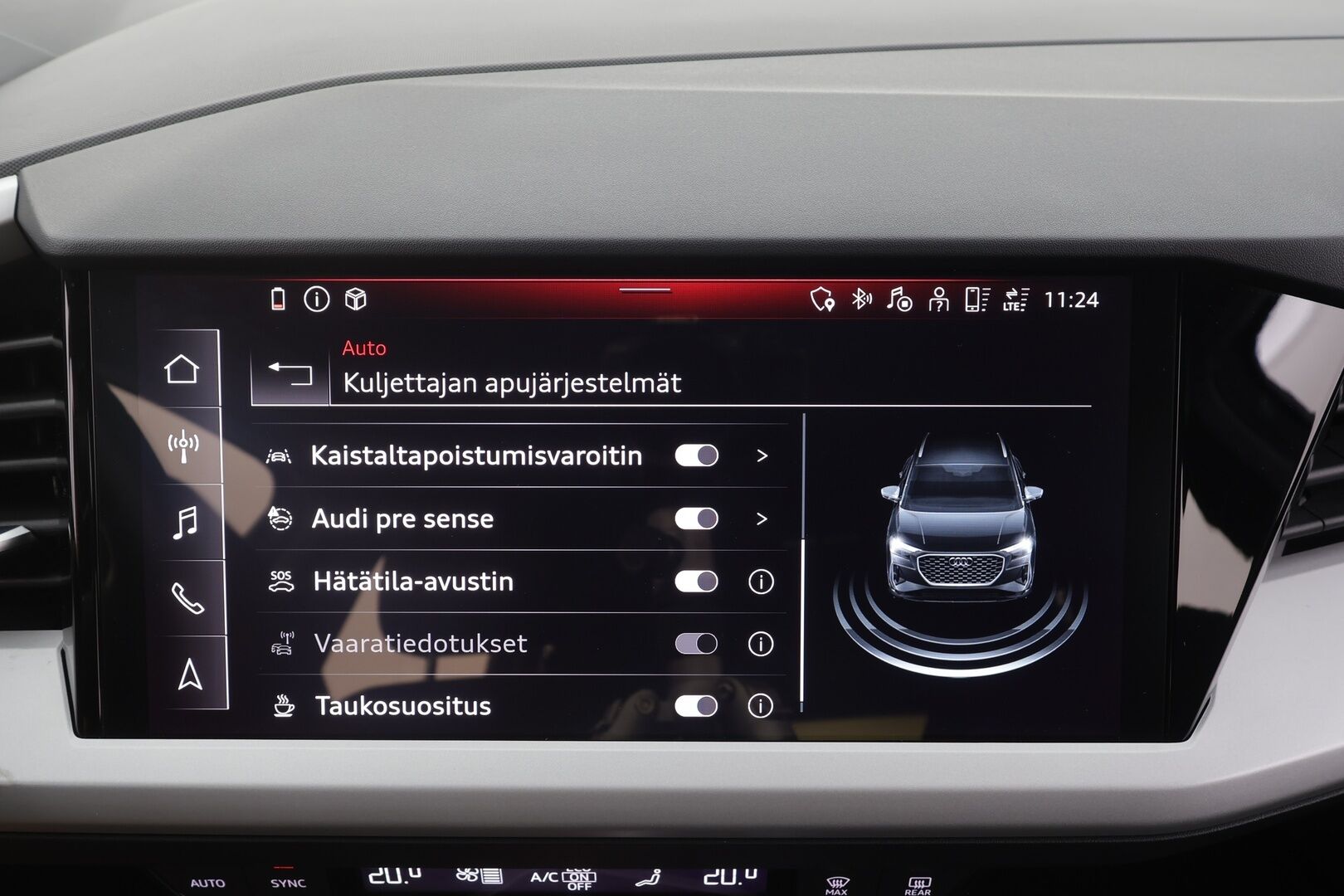Audi Q4 e-tron 2023 40 e-tron - | ACC | ILP | P.Kamera | LED | Apple&Android |1.Om Suomi-auto | Kahdet Renkaat |