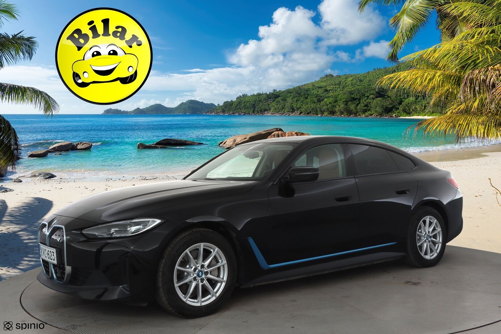 BMW i4 2024 eDrive35 - | ACC | Koukku | Lisälämmitin | LED | P.Kamera | Sporttinahat | Ratinlämmitys | Navi | Widescreen | Apple&Android | 1.Om Suomi-auto | Kahdet Renkaat | Merkkihuollettu |