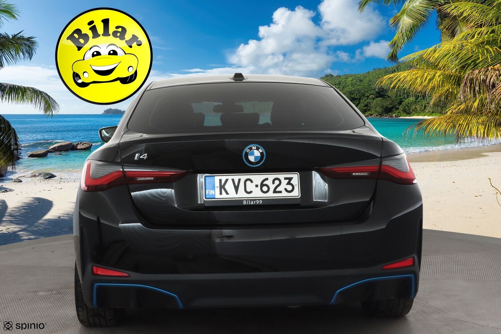 BMW i4 2024 eDrive35 - | ACC | Koukku | Lisälämmitin | LED | P.Kamera | Sporttinahat | Ratinlämmitys | Navi | Widescreen | Apple&Android | 1.Om Suomi-auto | Kahdet Renkaat | Merkkihuollettu |