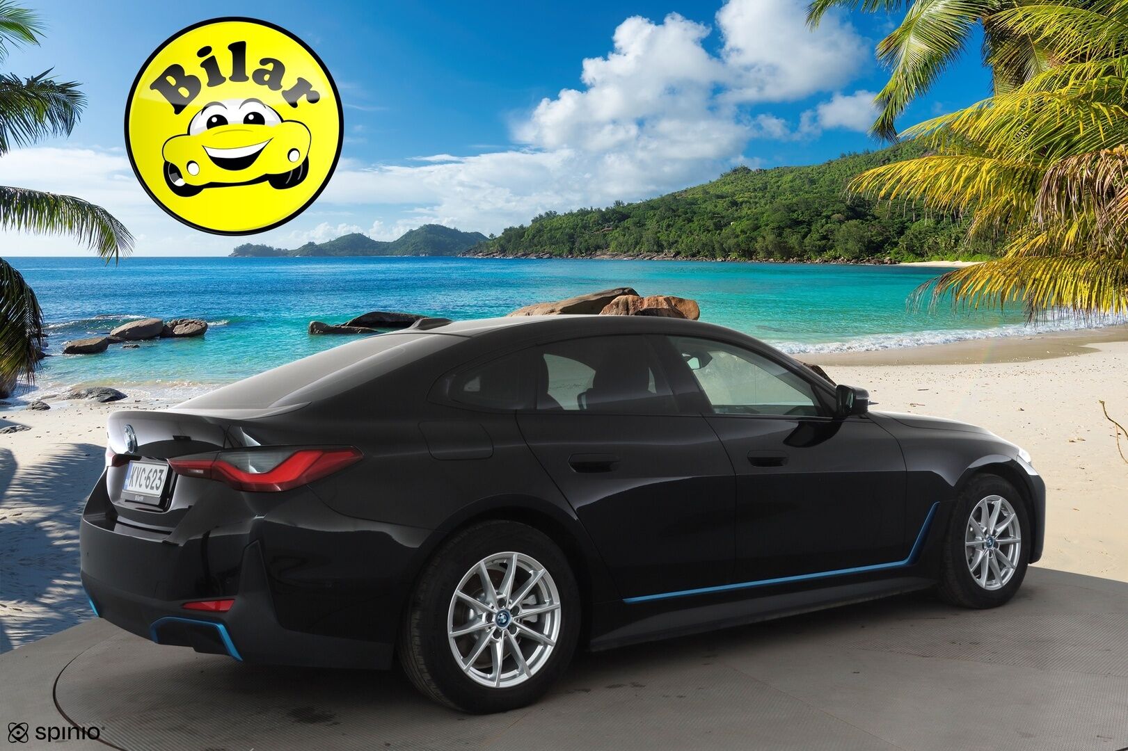 BMW i4 2024 eDrive35 - | ACC | Koukku | Lisälämmitin | LED | P.Kamera | Sporttinahat | Ratinlämmitys | Navi | Widescreen | Apple&Android | 1.Om Suomi-auto | Kahdet Renkaat | Merkkihuollettu |