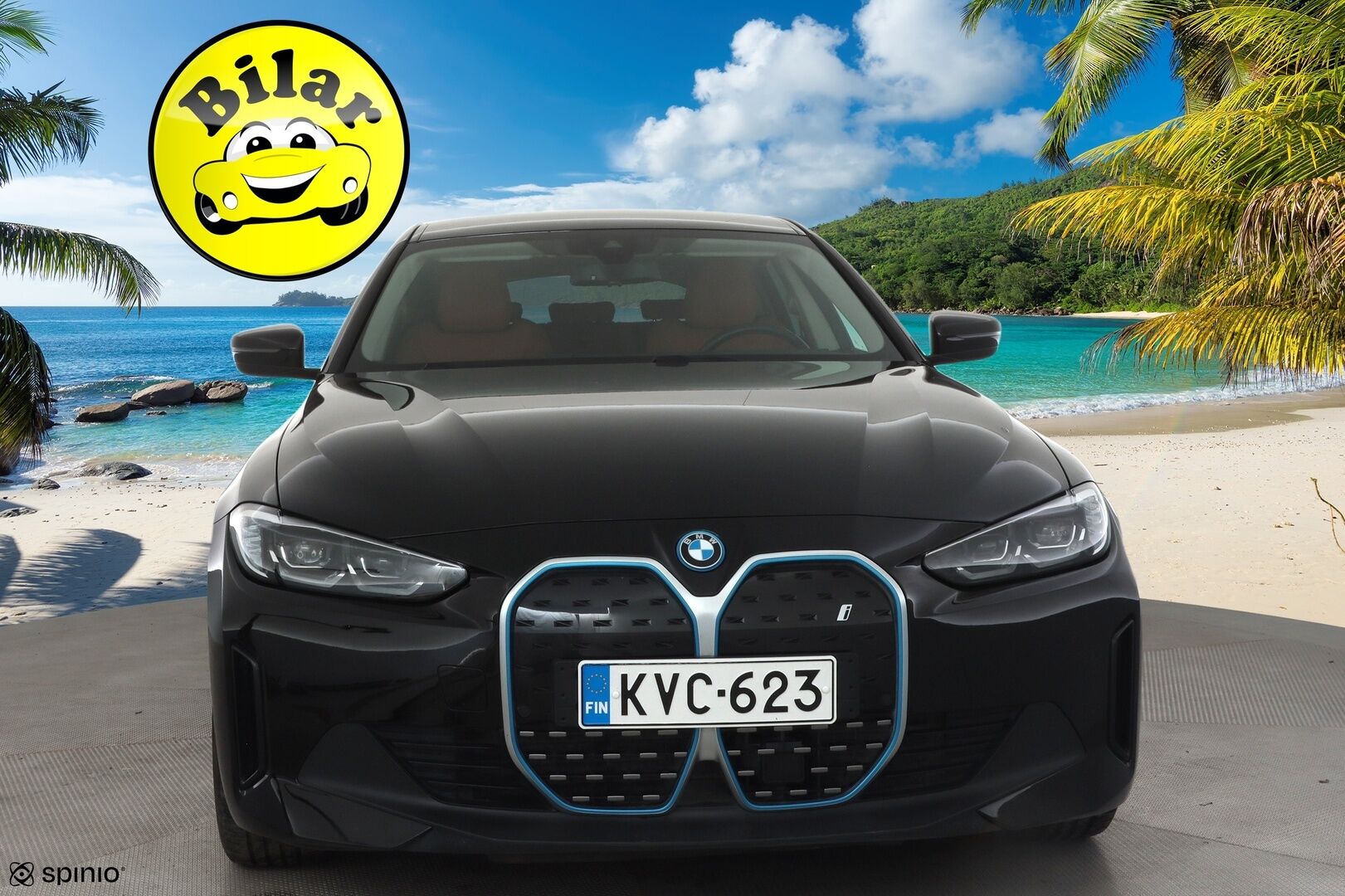 BMW i4 2024 eDrive35 - | ACC | Koukku | Lisälämmitin | LED | P.Kamera | Sporttinahat | Ratinlämmitys | Navi | Widescreen | Apple&Android | 1.Om Suomi-auto | Kahdet Renkaat | Merkkihuollettu |