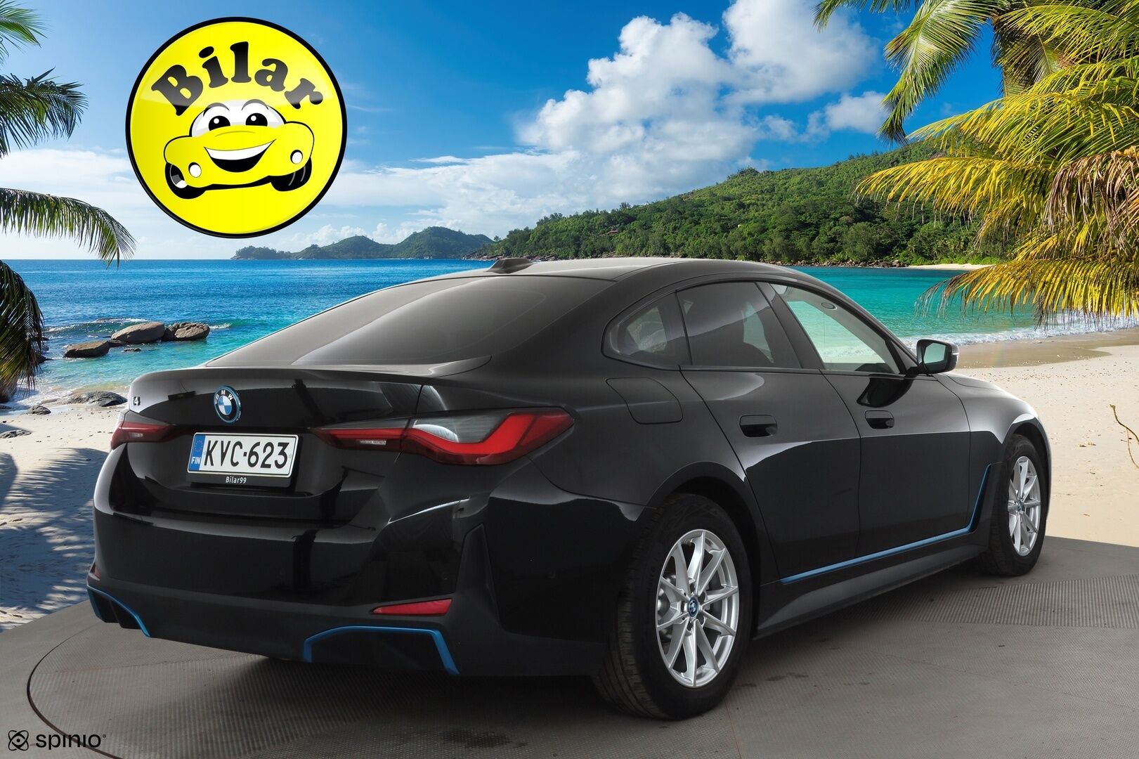 BMW i4 2024 eDrive35 - | ACC | Koukku | Lisälämmitin | LED | P.Kamera | Sporttinahat | Ratinlämmitys | Navi | Widescreen | Apple&Android | 1.Om Suomi-auto | Kahdet Renkaat | Merkkihuollettu |