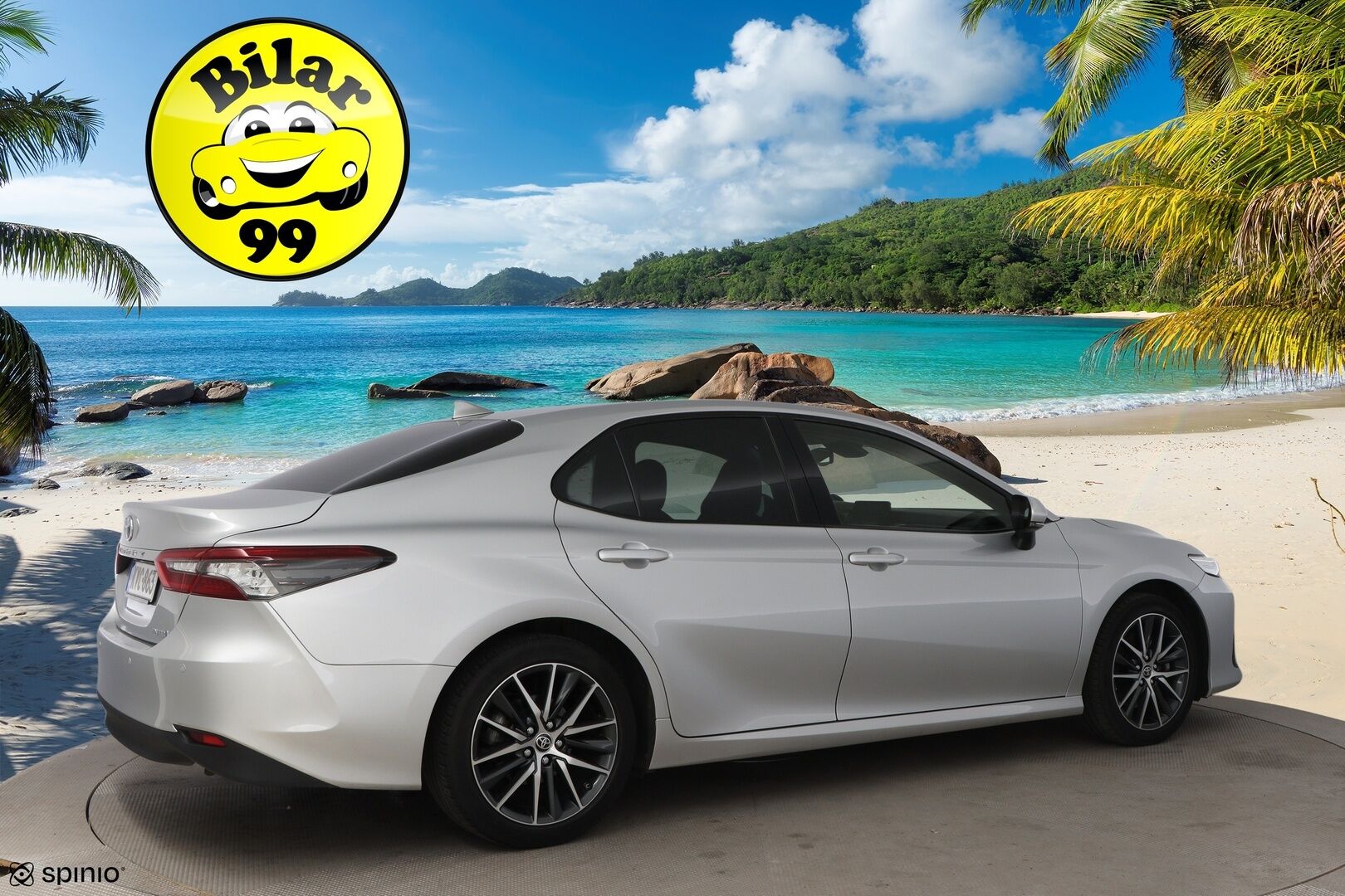 Toyota Camry 2023 2,5 Hybrid Style * Suomiauto / Adapt.Vakkari / Nahkasisusta / Sähköpenkit / Adapt.LED / Peruutuskamera - Juuri tullut Tampereelle! / Bi-LED / Supervarusteet!