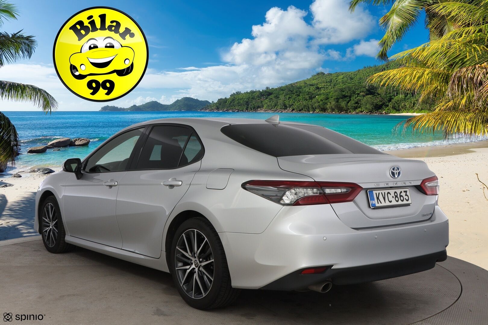 Toyota Camry 2023 2,5 Hybrid Style * Suomiauto / Adapt.Vakkari / Nahkasisusta / Sähköpenkit / Adapt.LED / Peruutuskamera - Juuri tullut Tampereelle! / Bi-LED / Supervarusteet!