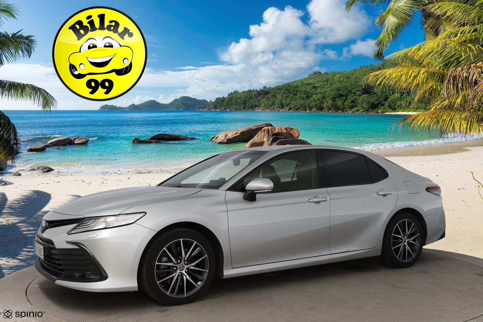 Toyota Camry 2023 2,5 Hybrid Style * Suomiauto / Adapt.Vakkari / Nahkasisusta / Sähköpenkit / Adapt.LED / Peruutuskamera - Juuri tullut Tampereelle! / Bi-LED / Supervarusteet!