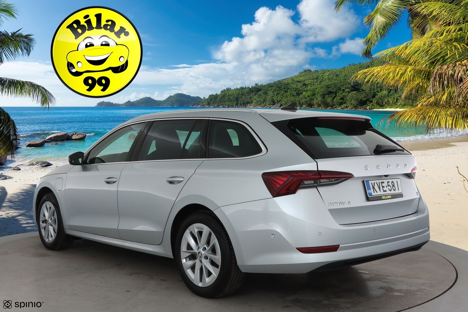 Skoda Octavia 2023 Combi 1.4 TSI PHEV Style iV DSG **Canton / Adapt.vakkari / Koukku / Digimittari / Navi / KeylessGo / Matrix** - 1.om Suomi-auto / Merkkihuollettu / Kahdet renkaat aluvanteilla