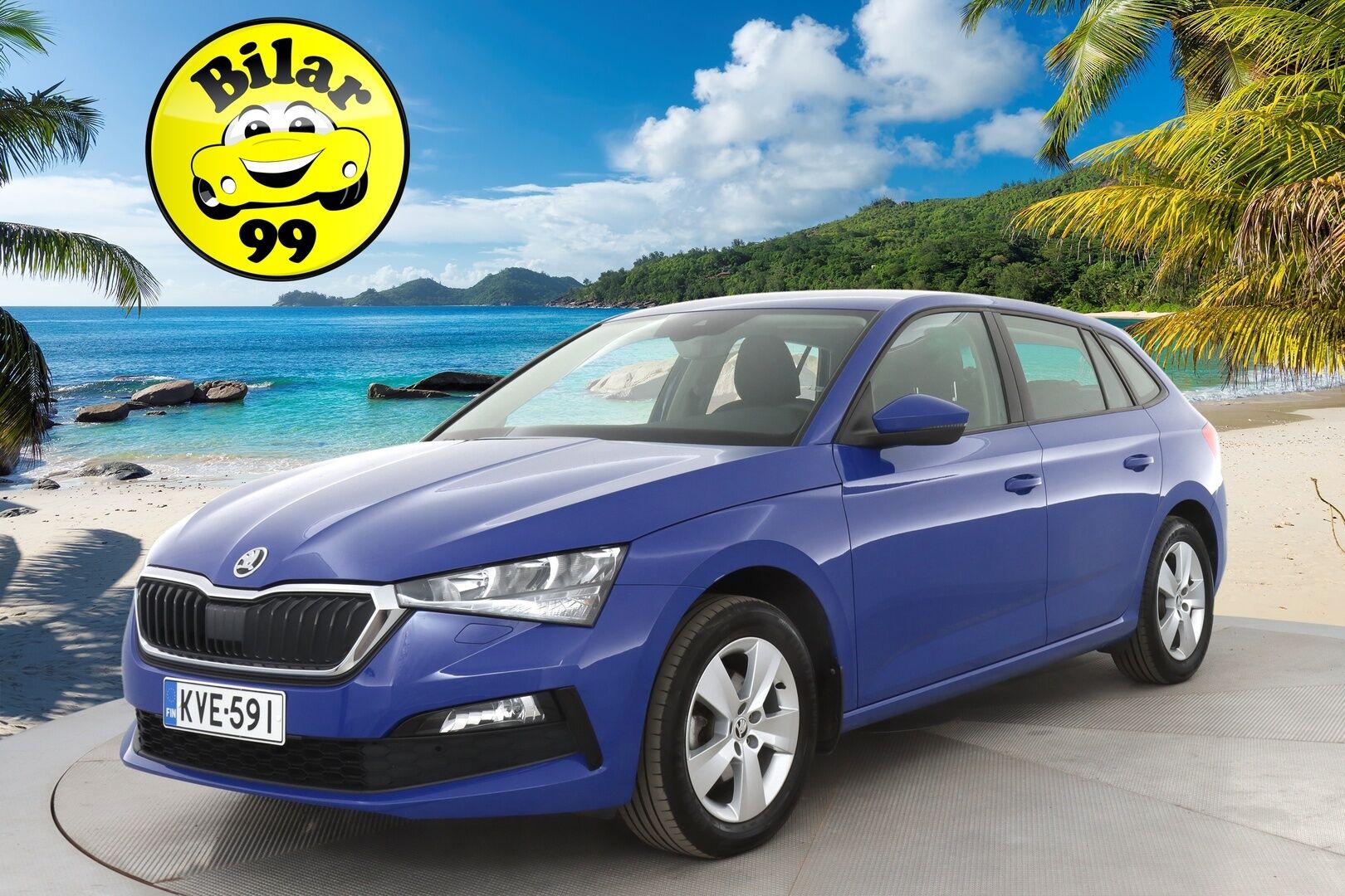 Skoda Scala 2023 1.0 TSI 110 Ambition DSG Autom. * Suomi-auto / Lohkolämmitin / Apple&Android * - HULLUT AVAJAISHULINAT KORKOTARJOUS 3,29 %