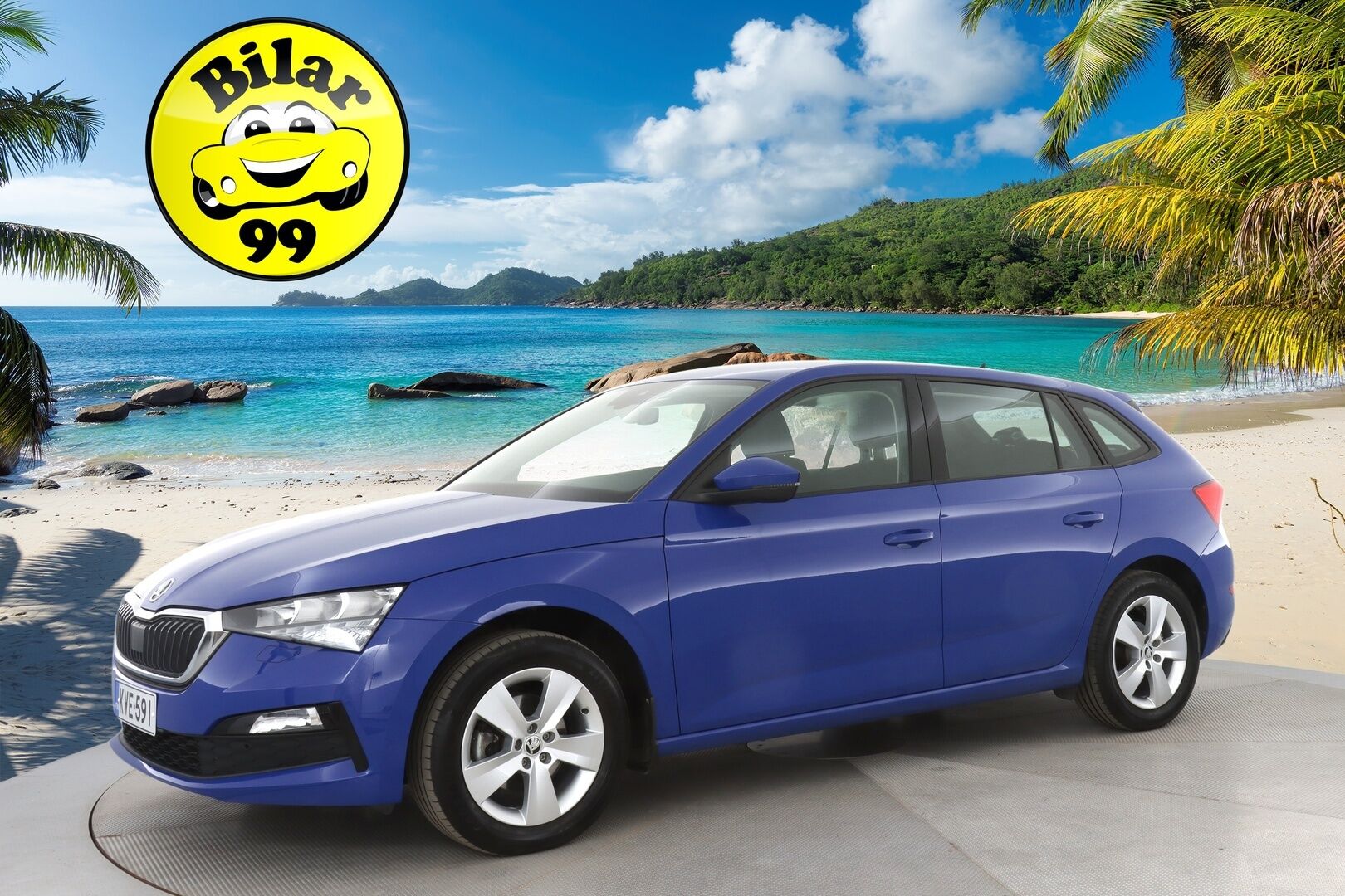 Skoda Scala 2023 1.0 TSI 110 Ambition DSG Autom. * Suomi-auto / Lohkolämmitin / Apple&Android * - HULLUT AVAJAISHULINAT KORKOTARJOUS 3,29 %