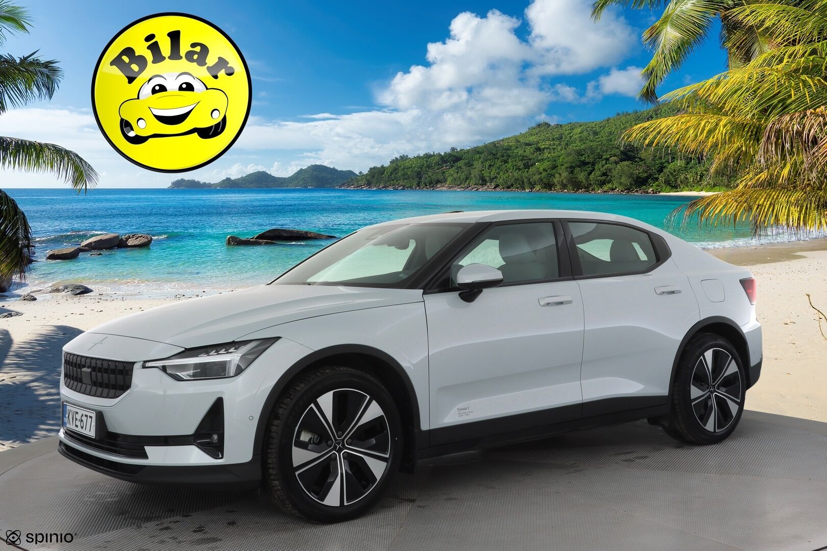 Polestar 2 2023 Standard Range Single Motor, 170kW, 69kWh - | ACC | Lisälämmitin | High performance audio | Muistipenkki | LED | 360-Kamera | Apple&Android | 1.Om suomi-auto | Kahdet Renkaat | Merkkihuollettu |