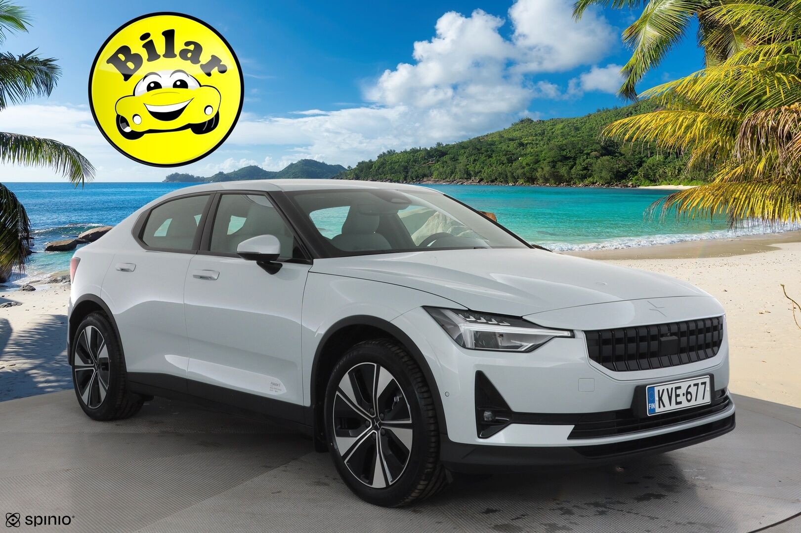 Polestar 2 2023 Standard Range Single Motor, 170kW, 69kWh - | ACC | Lisälämmitin | High performance audio | Muistipenkki | LED | 360-Kamera | Apple&Android | 1.Om suomi-auto | Kahdet Renkaat | Merkkihuollettu |