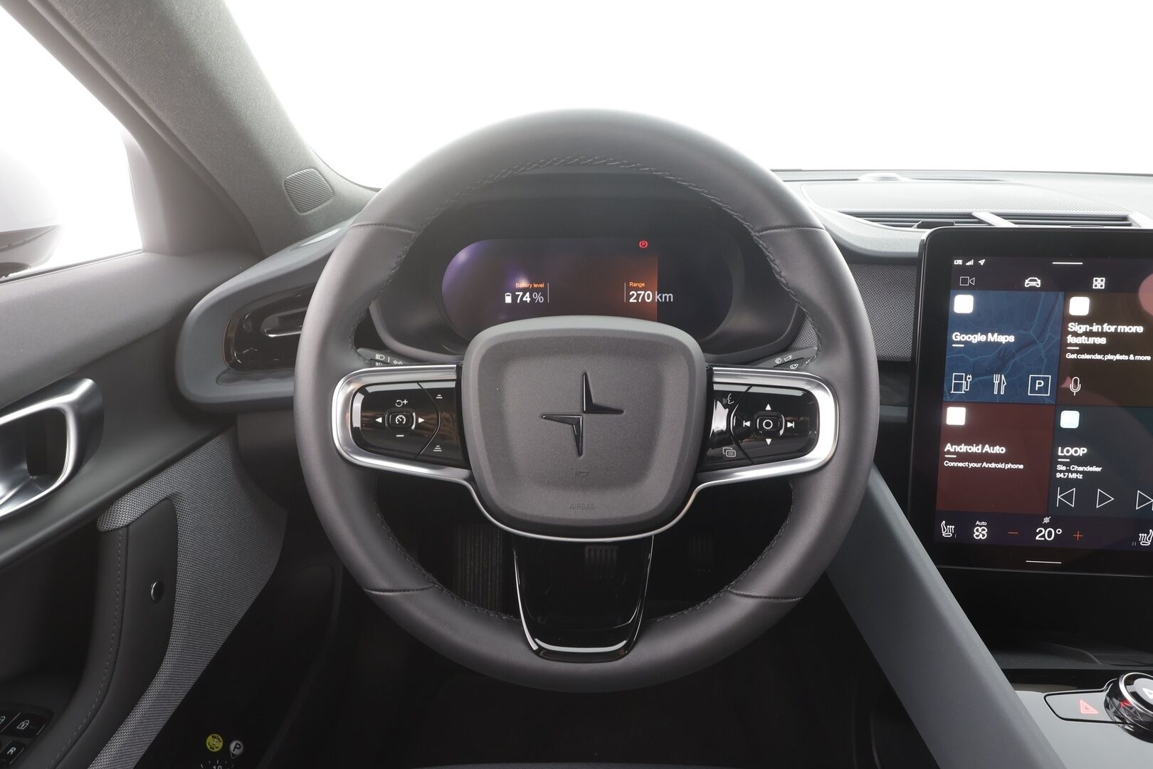 Polestar 2 2023 Standard Range Single Motor, 170kW, 69kWh - | ACC | Lisälämmitin | High performance audio | Muistipenkki | LED | 360-Kamera | Apple&Android | 1.Om suomi-auto | Kahdet Renkaat | Merkkihuollettu |