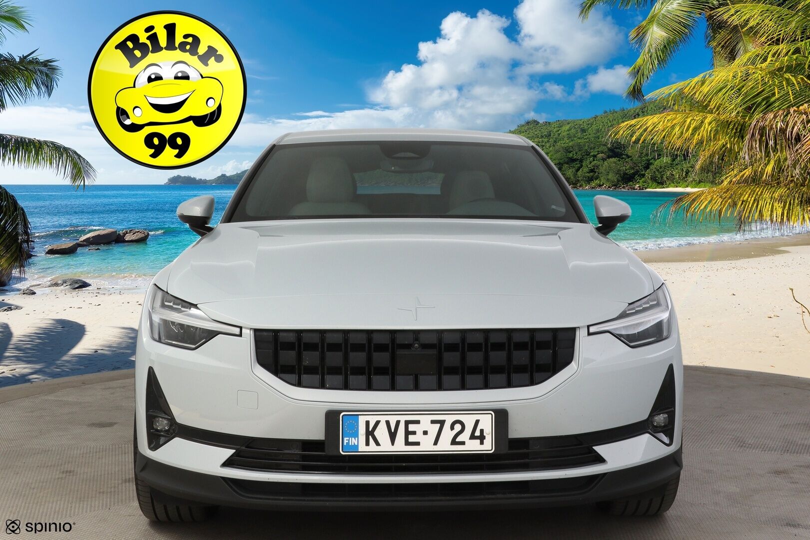 Polestar 2 2023 Standard Range Single Motor Pilot Lite, 170kW, 69kWh * Suomi-auto / 360-kamera / Esi-lämmitin / Apple&Android carplay * - * Todella siisti / Hyväkuntoiset talvi ja kesärenkaat alumiinivanteilla*