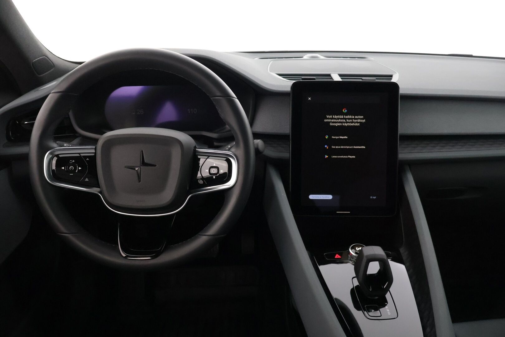 Polestar 2 2023 Standard Range Single Motor Pilot Lite, 170kW, 69kWh * Suomi-auto / 360-kamera / Esi-lämmitin / Apple&Android carplay * - * Todella siisti / Hyväkuntoiset talvi ja kesärenkaat alumiinivanteilla*