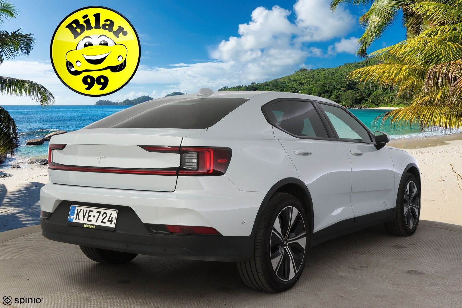 Polestar 2 2023 Standard Range Single Motor Pilot Lite, 170kW, 69kWh * Suomi-auto / 360-kamera / Esi-lämmitin / Apple&Android carplay * - * Todella siisti / Hyväkuntoiset talvi ja kesärenkaat alumiinivanteilla*