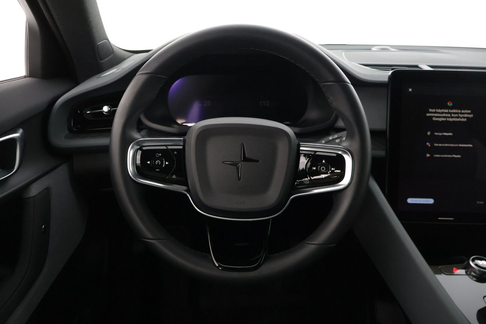 Polestar 2 2023 Standard Range Single Motor Pilot Lite, 170kW, 69kWh * Suomi-auto / 360-kamera / Esi-lämmitin / Apple&Android carplay * - * Todella siisti / Hyväkuntoiset talvi ja kesärenkaat alumiinivanteilla*