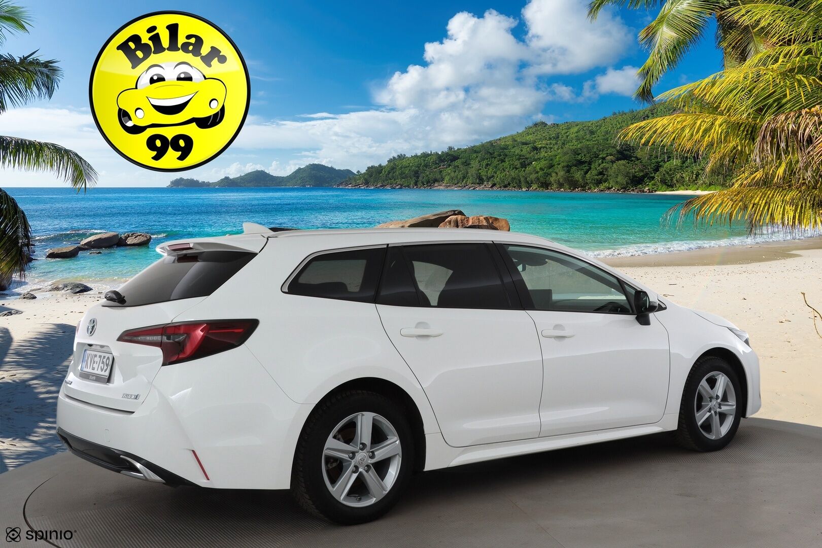 Toyota Corolla 2023 Touring Sports 1,8 Hybrid Launch Edition * ACC / P.kamera / LED / Navi / KeylessGo / Sähköluukku / Facelift / Puolinahat * - Suomi-auto / Kahdet renkaat aluvanteilla / Merkkihuollettu* - HULLUT BLACKWEEK JATKOT - KORKOTARJOUS 2,49%