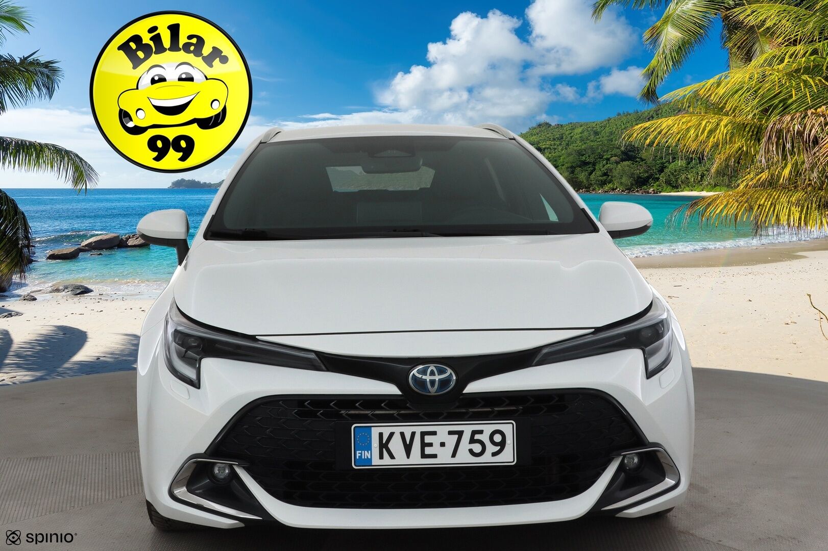 Toyota Corolla 2023 Touring Sports 1,8 Hybrid Launch Edition * ACC / P.kamera / LED / Navi / KeylessGo / Sähköluukku / Facelift / Puolinahat * - Suomi-auto / Kahdet renkaat aluvanteilla / Merkkihuollettu*