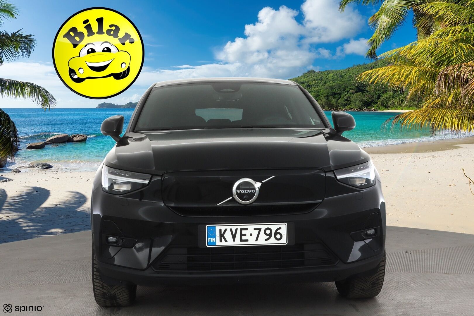 Volvo C40 2023 Recharge Twin Ultimate aut - | ILP | Koukku | ACC | Lasikatto | H&K | 360 | Sporttipenkki Muistilla | Pixel-LED | Navi | Kaistavahti | Keyless | 1-om Suomi-auto | 2x Latauskaapelit | Kahdet renkaat | Merkkihuollot |