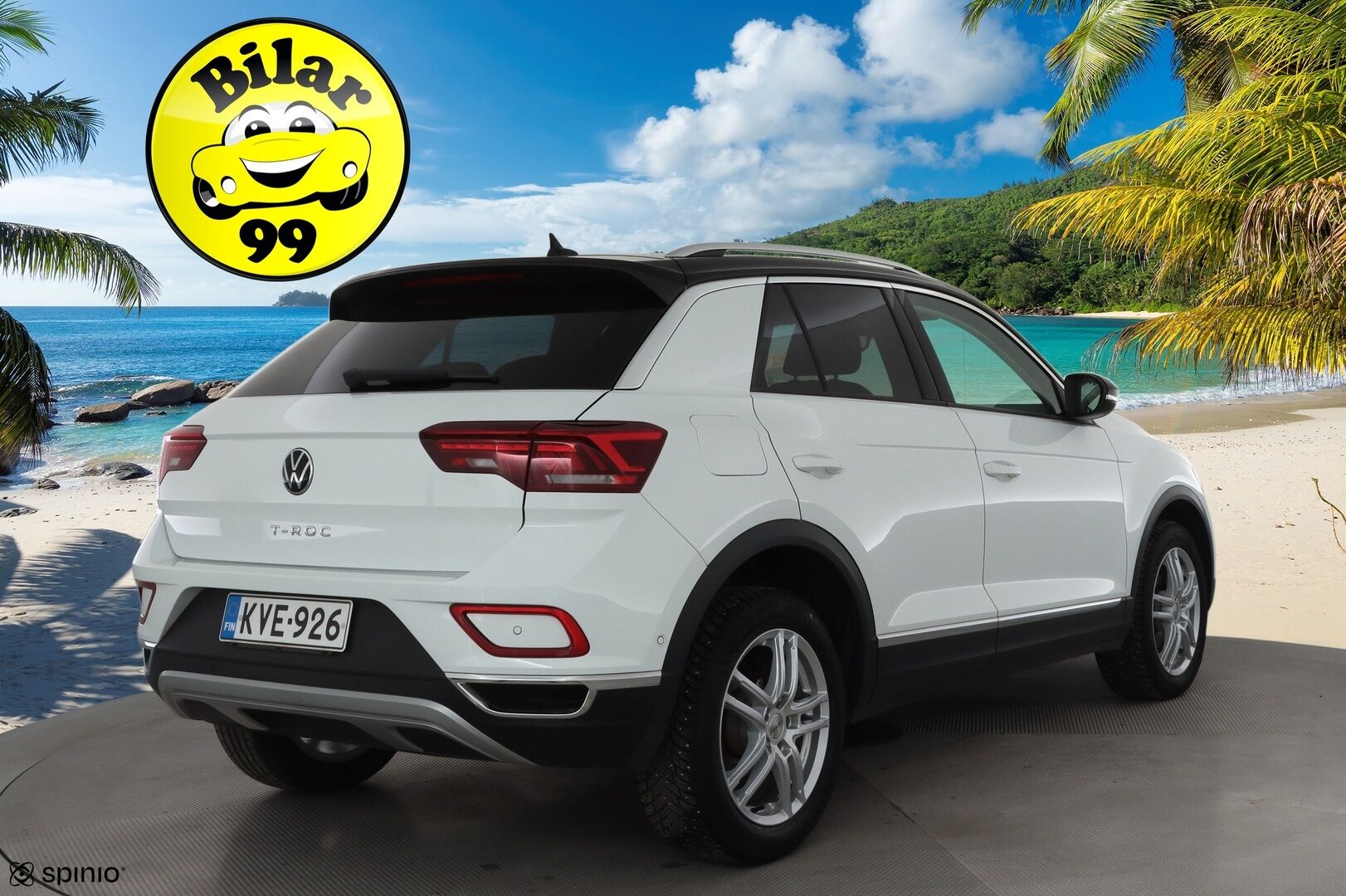 Volkswagen T-Roc 2023 Style Business 1,5 TSI EVO 110 kW DSG * Webasto / ACC / LED / P.tutkat / Digimittaristo / Kaistavahti * - 1-om Suomi-auto / Kahdet renkaat aluvanteilla 