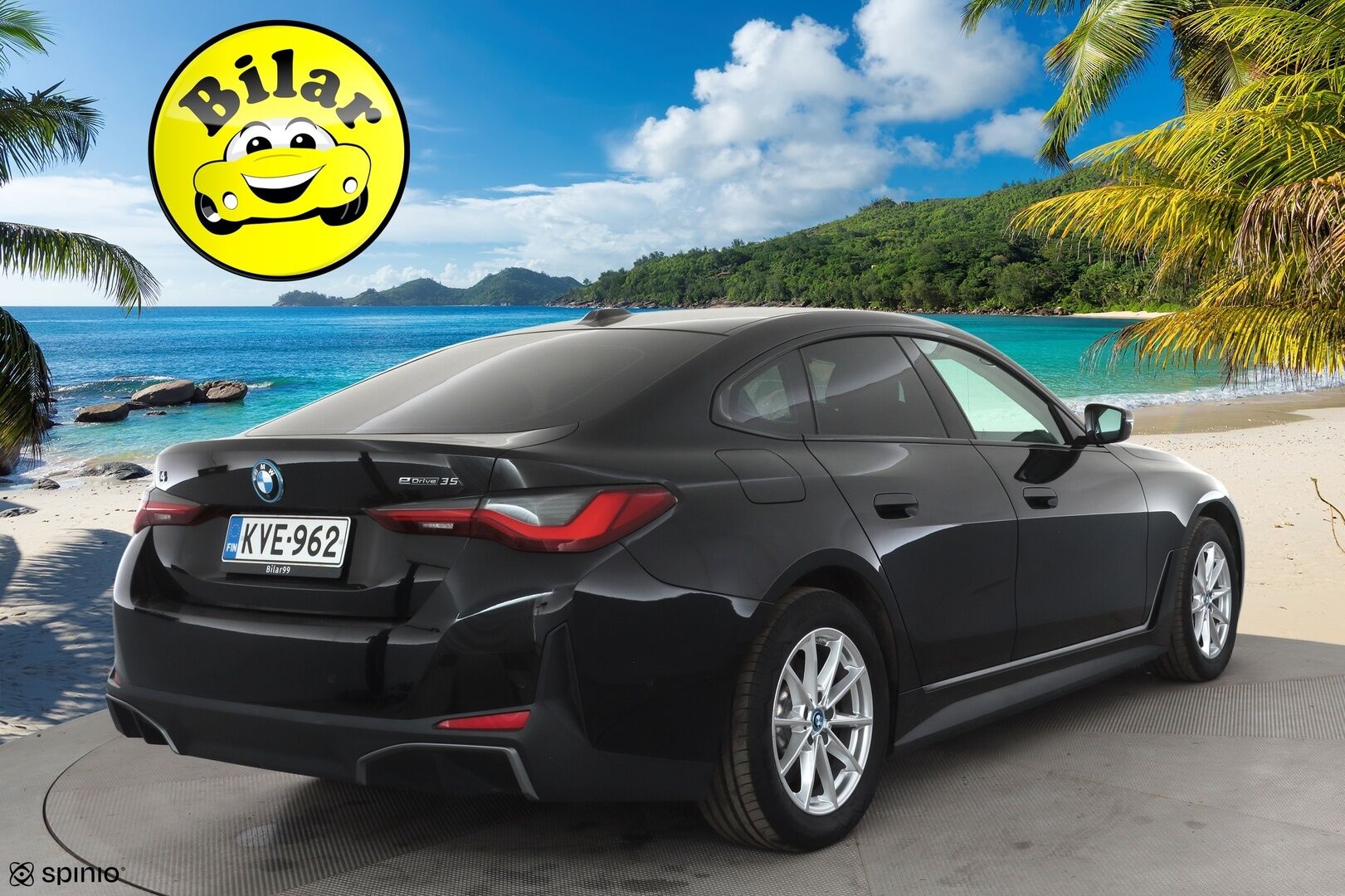 BMW i4 2024 eDrive35 - Adapt.vakkari | ILP | Sporttipenkit | Puolinahat | P.kamera | LED | Apple & Android | Akuston esilämmitys | 1-om suomiauto | ALV