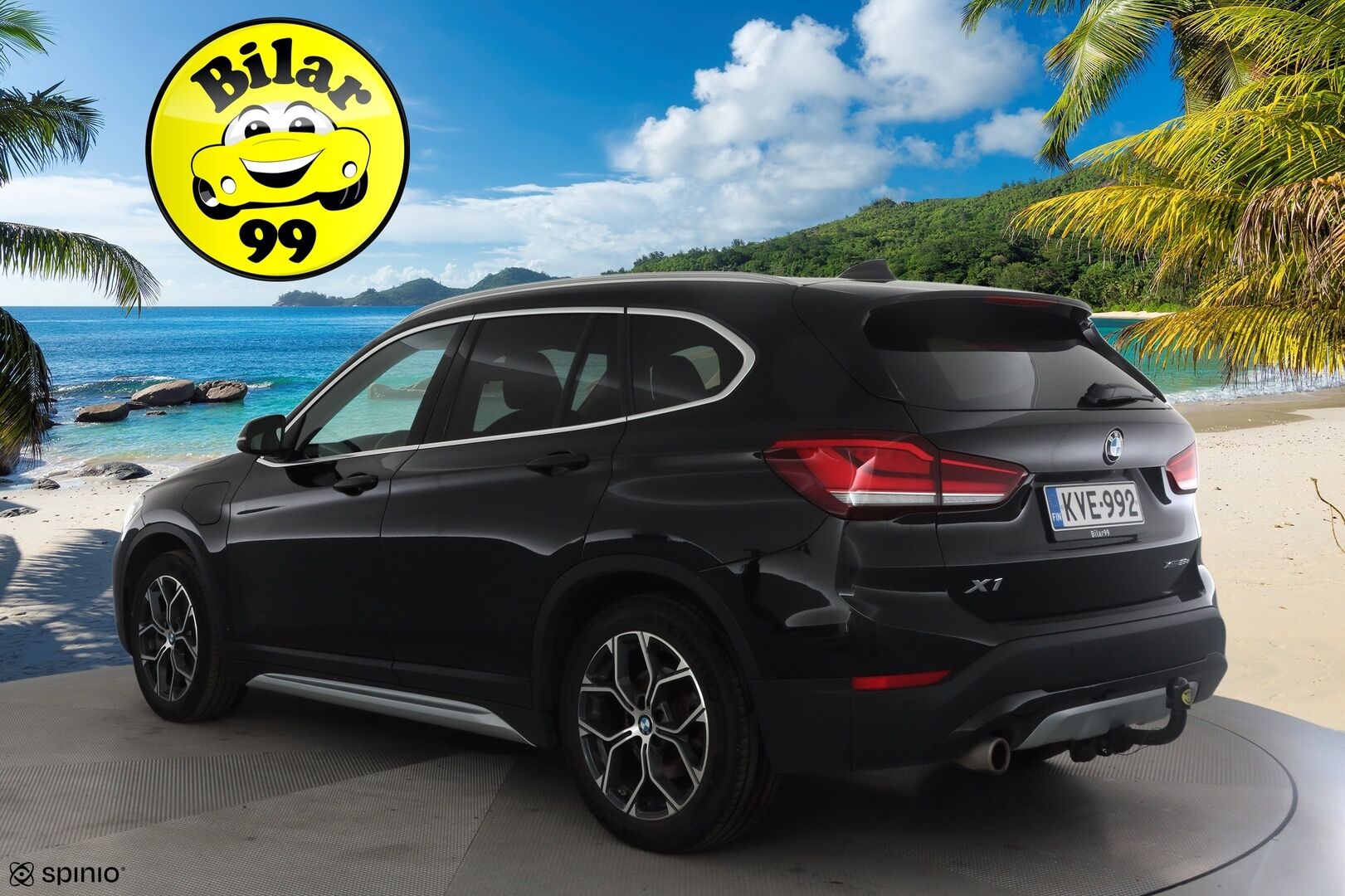 BMW X1 2021 F48 xDrive25e A Charged Edition xLine * ACC / HUD / Koukku / P.kamera / LED / Navi / Puolinahat * - Kahdet renkaat aluvanteilla