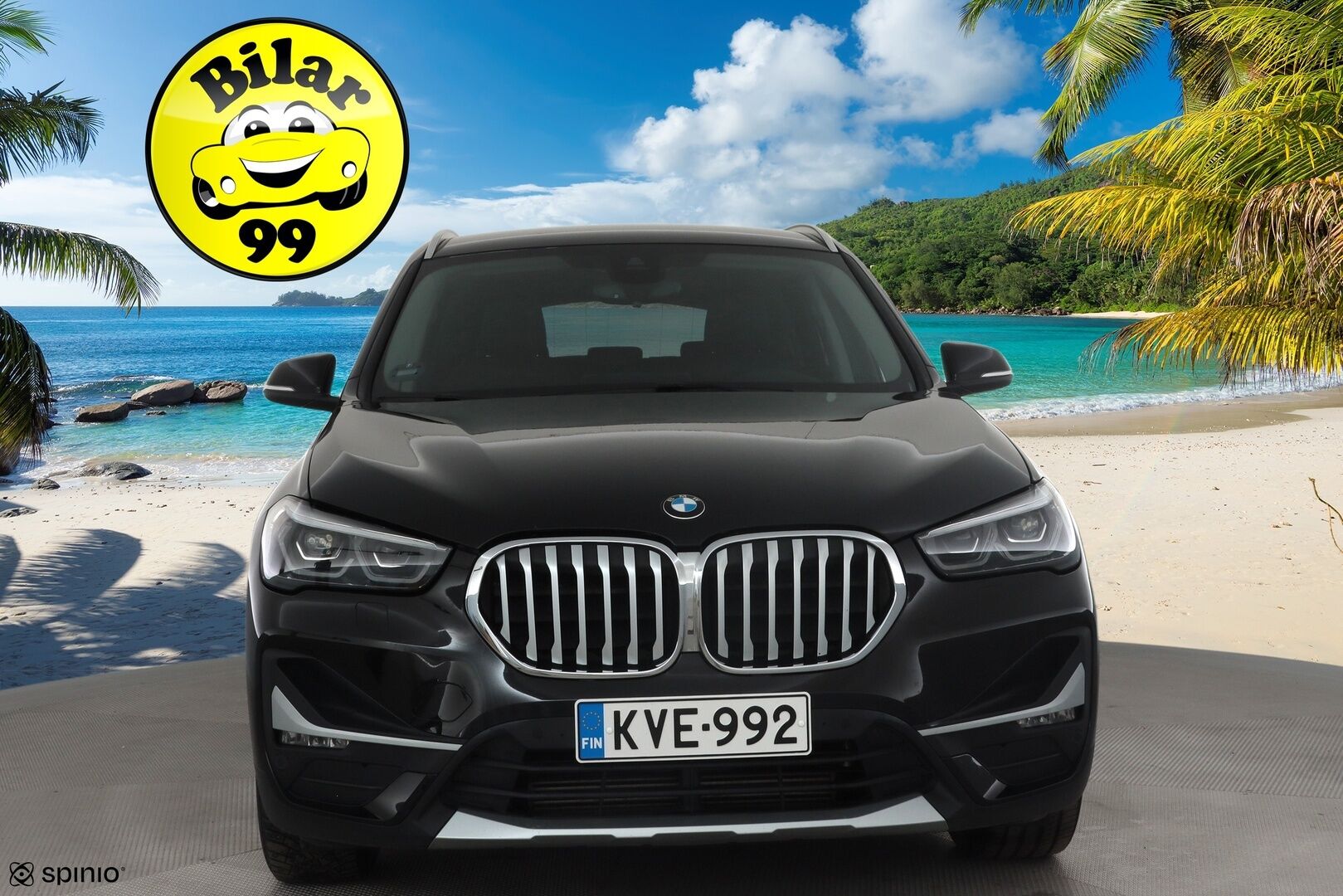 BMW X1 2021 F48 xDrive25e A Charged Edition xLine * ACC / HUD / Koukku / P.kamera / LED / Navi / Puolinahat * - Kahdet renkaat aluvanteilla