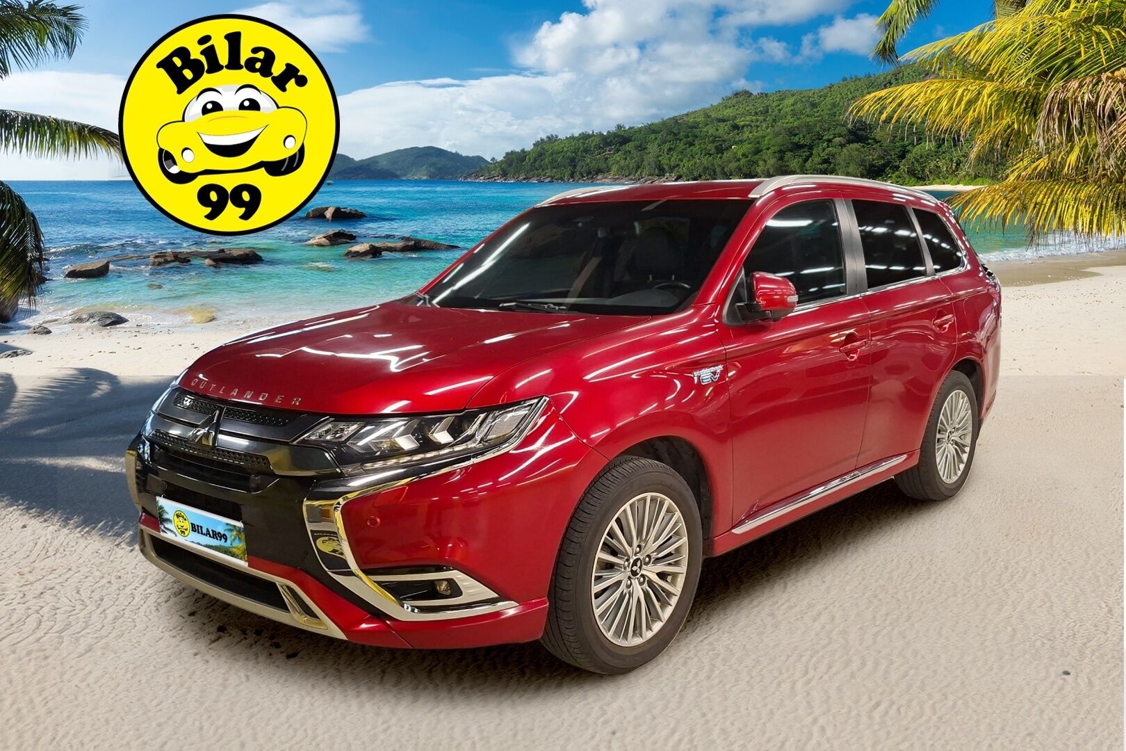 Mitsubishi Outlander PHEV 2021 Intense Business 4WD 5P - | Merkkiliikkeen huoltokirja | Adaptiivinen vakionopeudensäädin | KeyLess Go | Peruutuskamera | Vetokoukku | Navi |