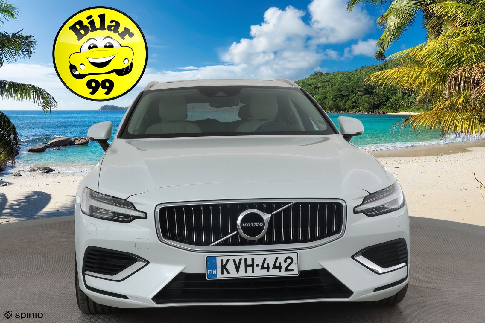 Volvo V60 2020 T8 TwE AWD Inscription aut *ACC / Panorama / Muistipenkki / Webasto / Koukku / Full LED / Navi / Vaaleat nahat / BLIS* - Kahdet renkaat Volvon vanteilla / Merkkihuollettu / Viimeisin huolto 78tkm!