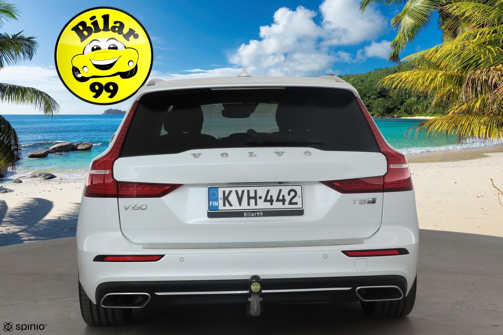 Volvo V60 2020 T8 TwE AWD Inscription aut *ACC / Panorama / Muistipenkki / Webasto / Koukku / Full LED / Navi / Vaaleat nahat / BLIS* - Kahdet renkaat Volvon vanteilla / Merkkihuollettu / Viimeisin huolto 78tkm!