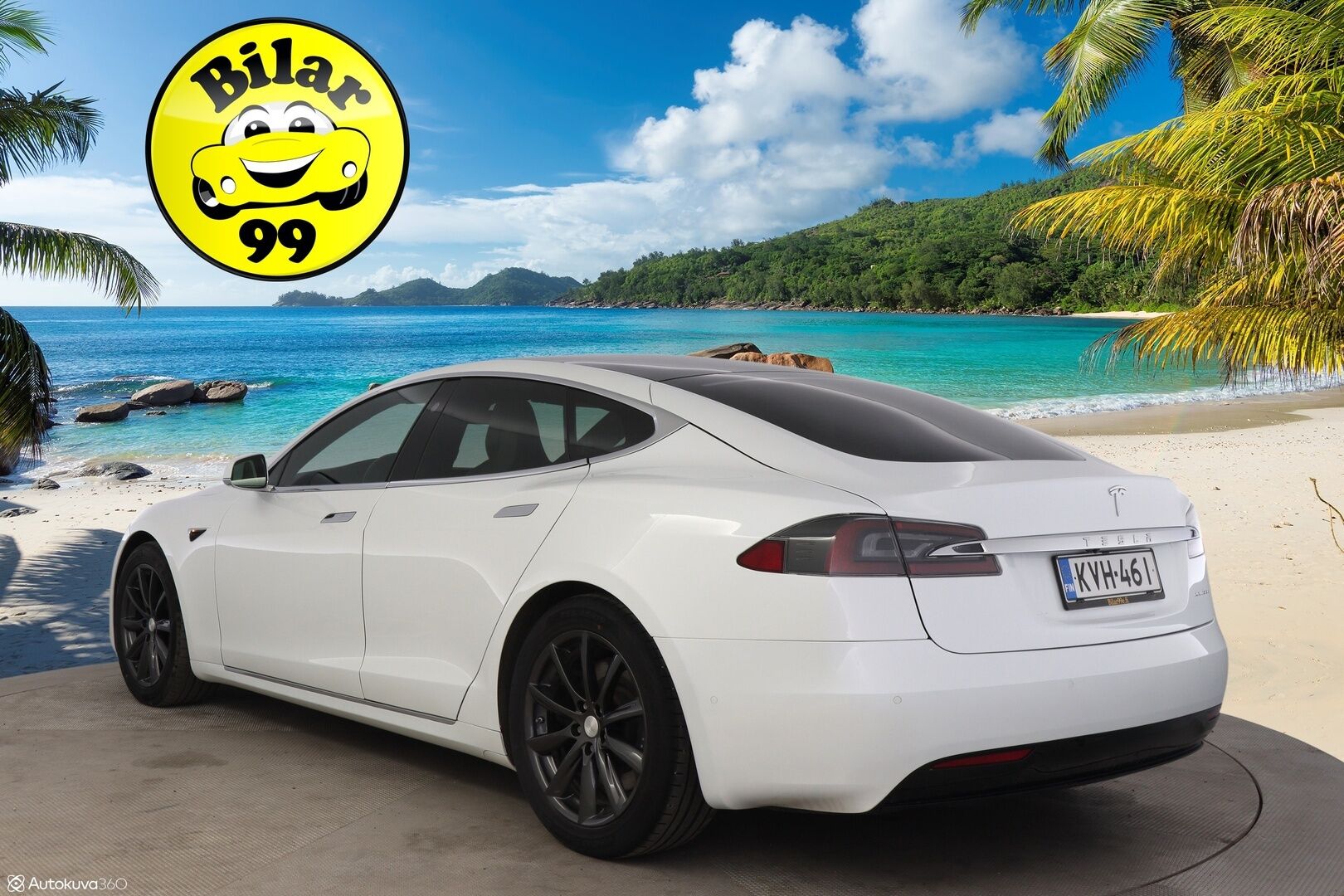 TESLA MODEL S 2019 Long Range Raven AWD * Adapt.Vak / ilma-alusta / Premium äänentoisto / Full LED* - 3,99 % KORKOTARJOUS TÄHÄN AUTOON - Soh Arvo 94% / Kaksilla alkuperäisillä teslan vanteilla! Säädettävä ilma-alusta