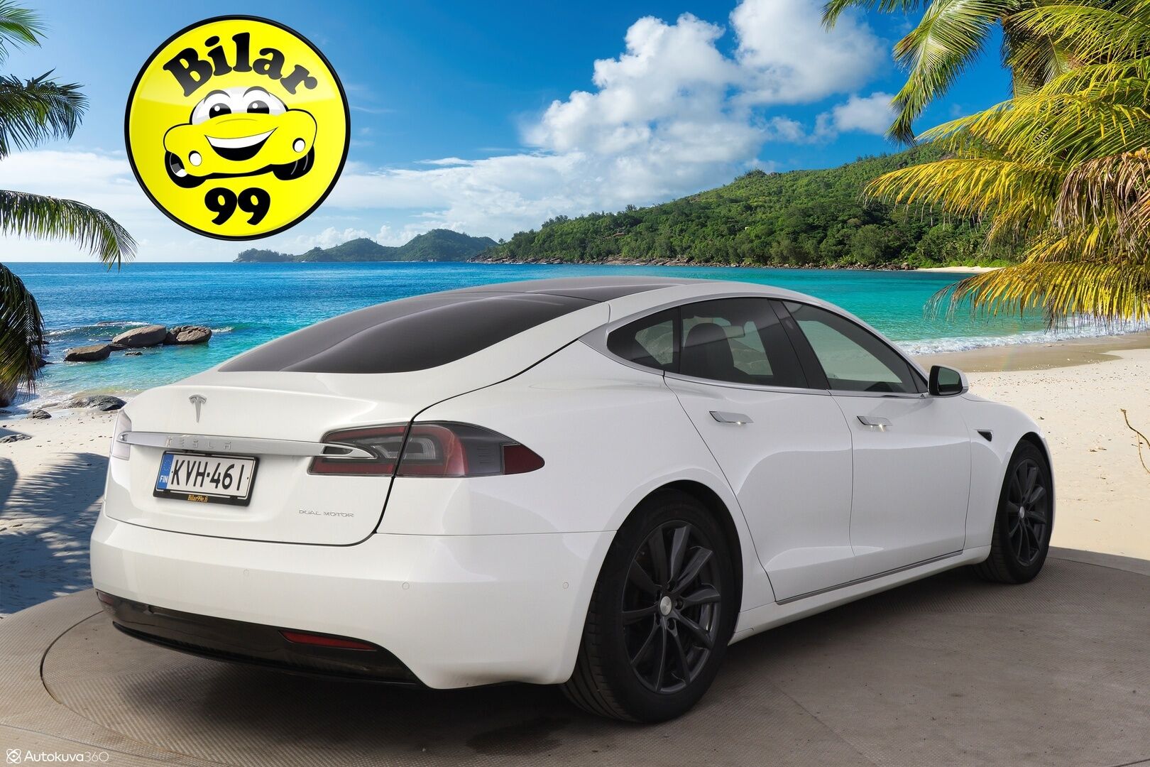 TESLA MODEL S 2019 Long Range Raven AWD * Adapt.Vak / ilma-alusta / Premium äänentoisto / Full LED* - 3,99 % KORKOTARJOUS TÄHÄN AUTOON - Soh Arvo 94% / Kaksilla alkuperäisillä teslan vanteilla! Säädettävä ilma-alusta