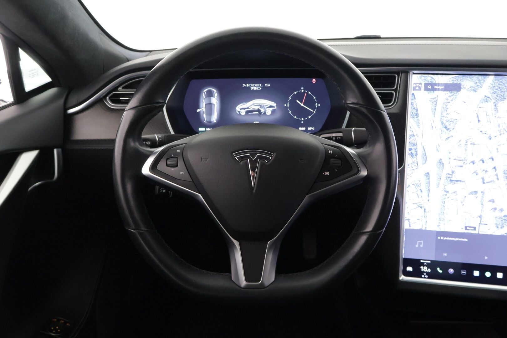 TESLA MODEL S 2018 75D / Lasikatto / CCS / Kamera / Sentry / Ilma-alusta / Muistipenkit / Digimittari * - / Juuri katsastettu / Näyttävät vanteet /