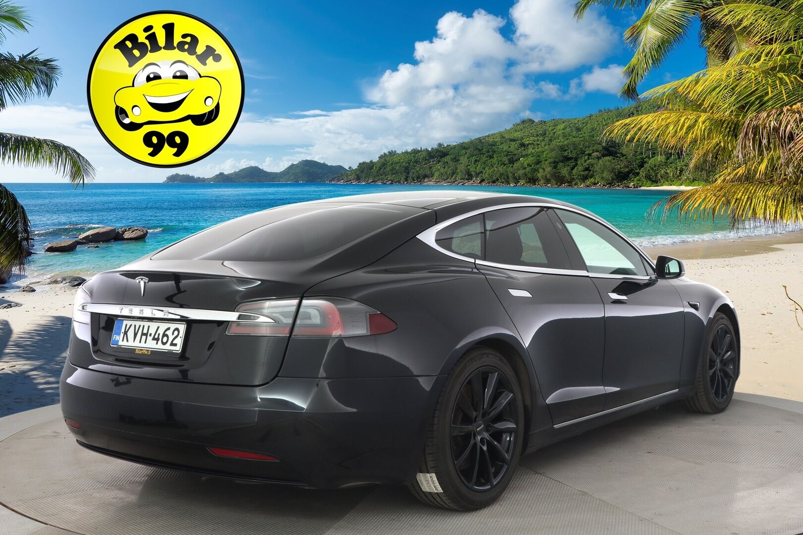 TESLA MODEL S 2018 75D / Lasikatto / CCS / Kamera / Sentry / Ilma-alusta / Muistipenkit / Digimittari * - / Juuri katsastettu / Näyttävät vanteet /