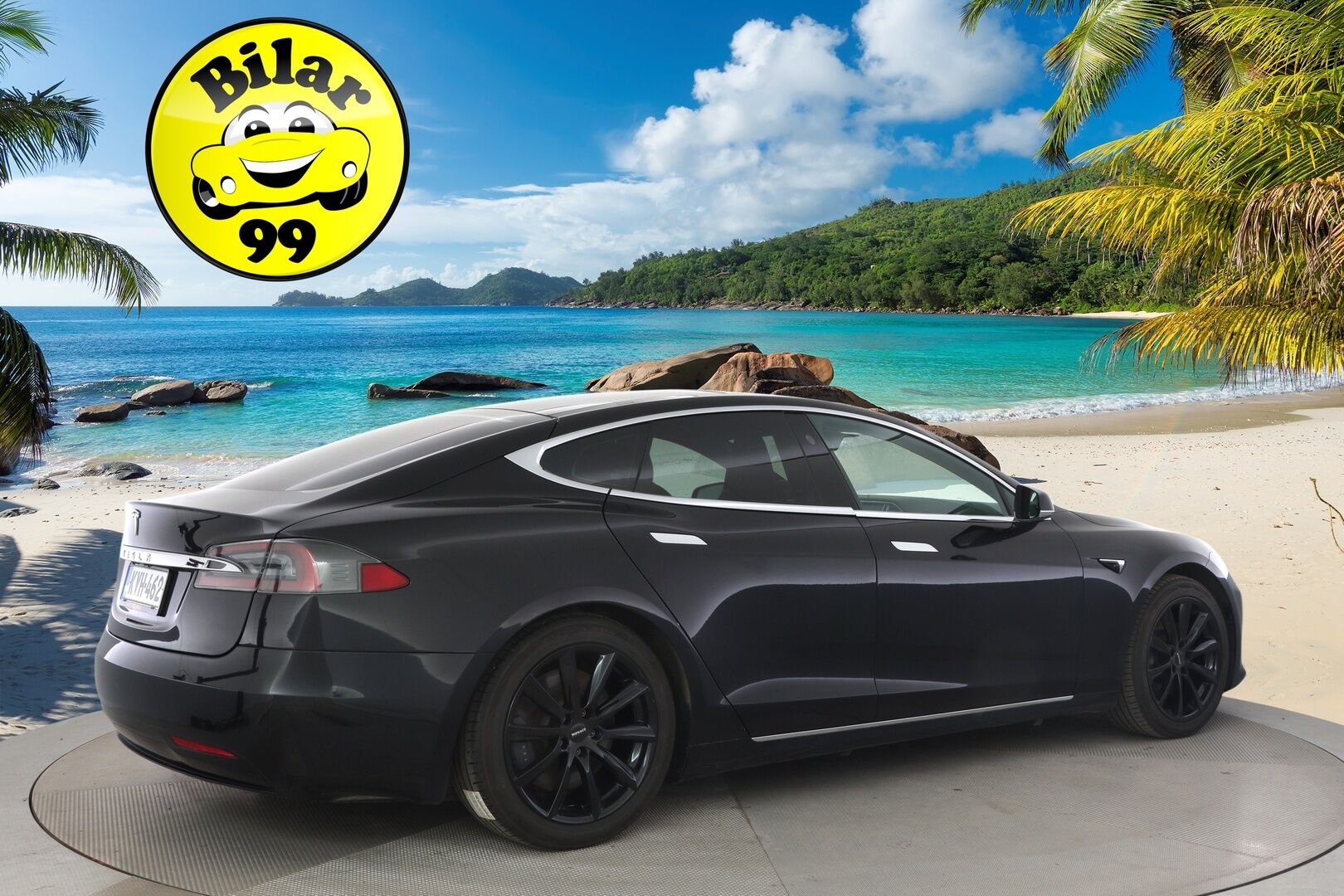 TESLA MODEL S 2018 75D / Lasikatto / CCS / Kamera / Sentry / Ilma-alusta / Muistipenkit / Digimittari * - / Juuri katsastettu / Näyttävät vanteet /