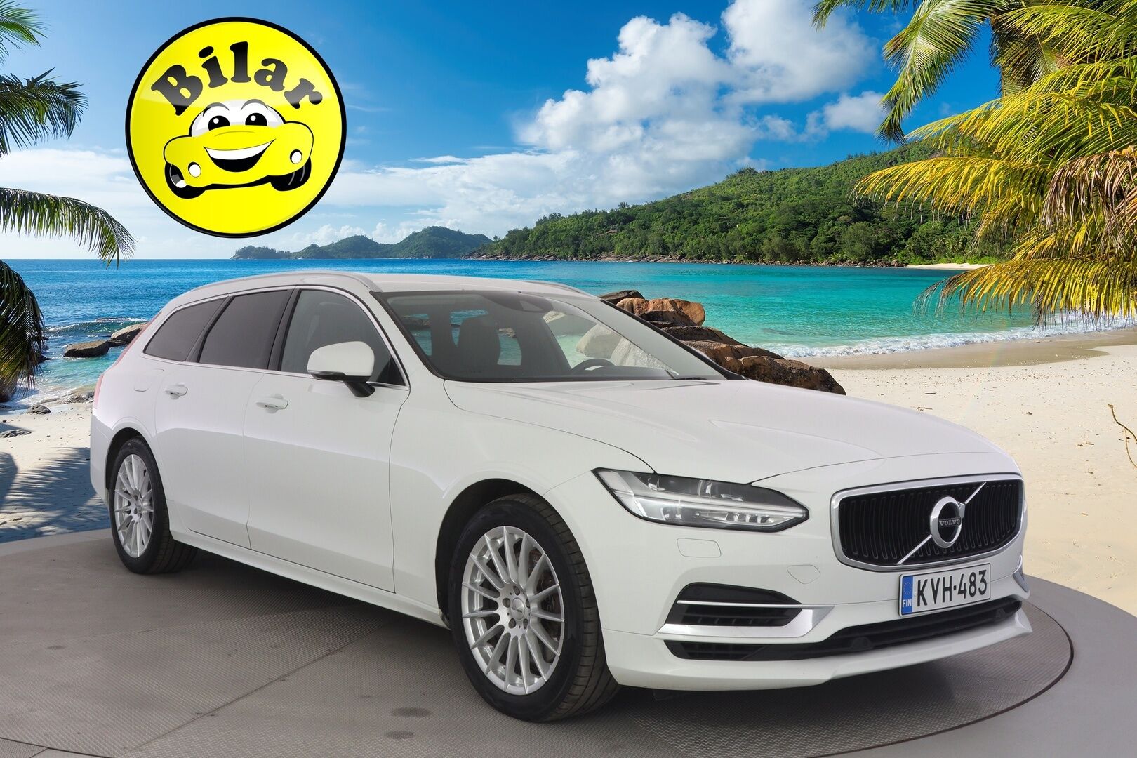 Volvo V90 2020 10.4kWh, T8 AWD Momentum - * Jakohihna tehty | KeyLessGo | Adapt. vakionopeudensäädin | Volvo On Call *