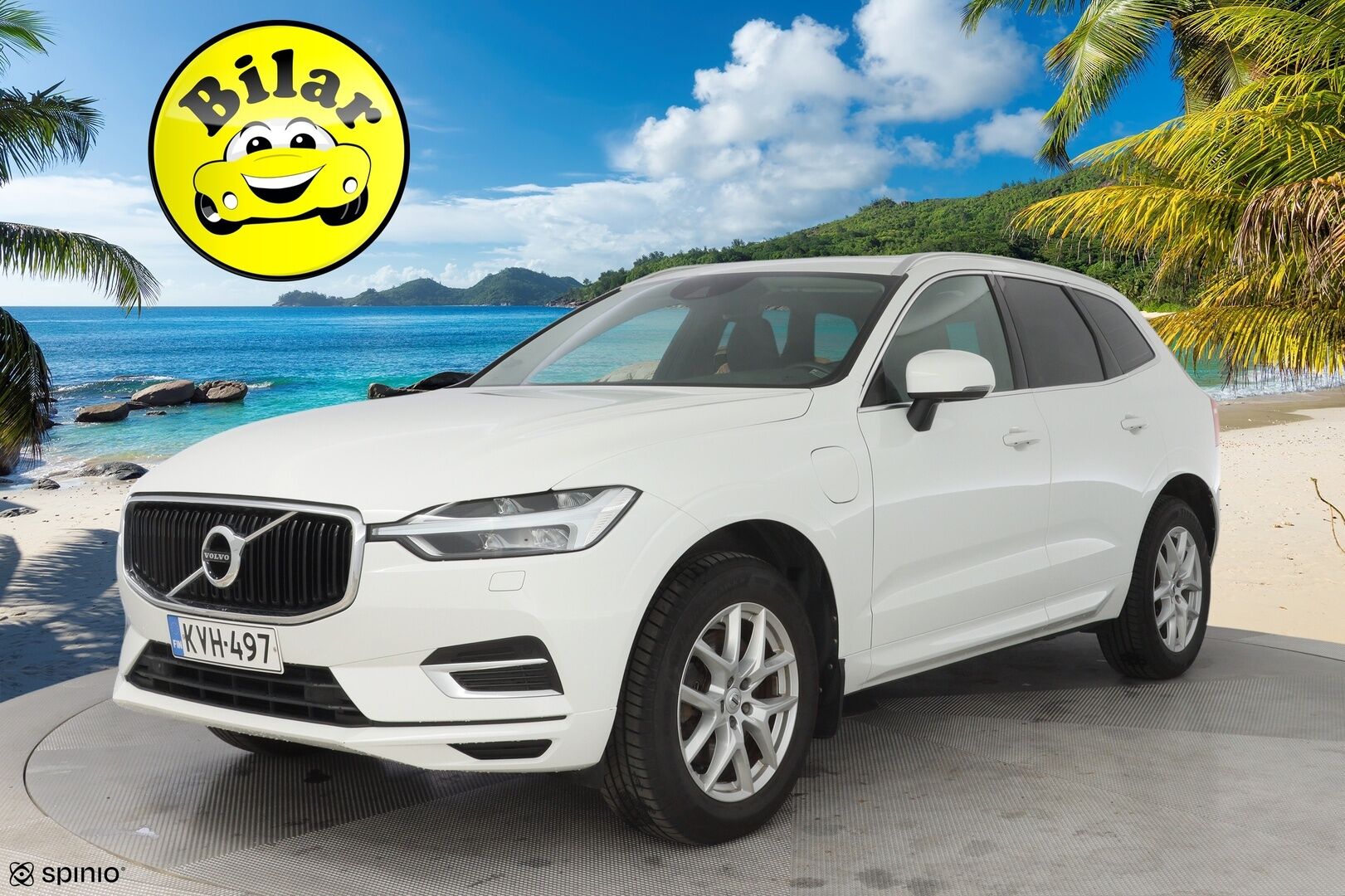 Volvo XC60 2019 10kWh, T8 AWD Momentum aut. - ACC | Webasto | Panorama | H&K | Koukku | Kamera | Hihna vaihdettu | Kahdet vanteet | 2x Laturit / Viimeisin huolto 130tkm
