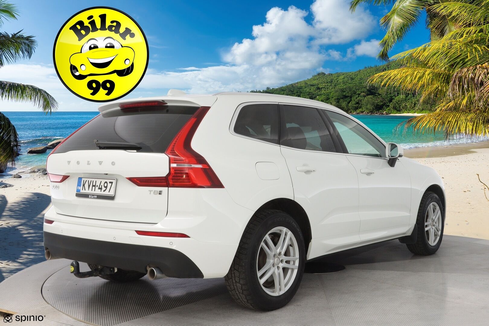 Volvo XC60 2019 10kWh, T8 AWD Momentum aut. * ACC / Webasto / Panorama / H&K / Koukku / P-kamera * - Hihna vaihdettu / Kahdet vanteet / 2x Laturit 