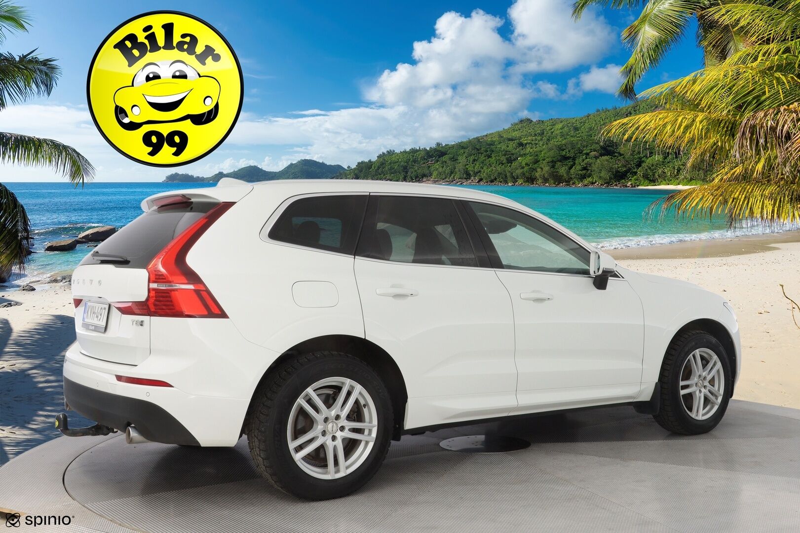 Volvo XC60 2019 10kWh, T8 AWD Momentum aut. * ACC / Webasto / Panorama / H&K / Koukku / P-kamera * - Hihna vaihdettu / Kahdet vanteet / 2x Laturit 