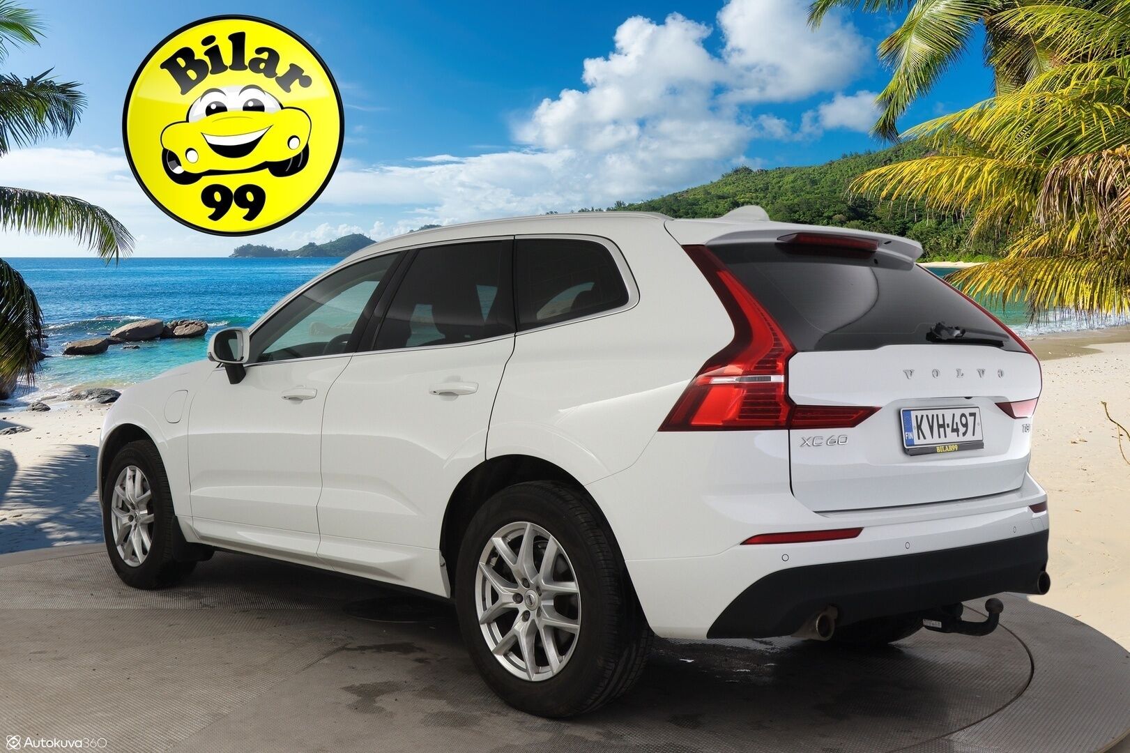 Volvo XC60 2019 10kWh, T8 AWD Momentum aut. * ACC / Webasto / Panorama / H&K / Koukku / P-kamera * - Hihna vaihdettu / Kahdet vanteet / 2x Laturit / Akku kuntotarkistettu