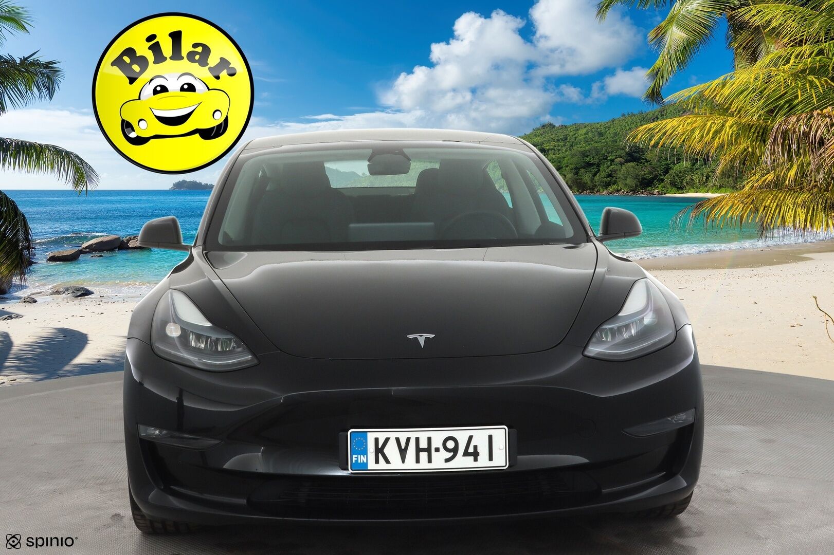 Tesla Model 3 2023 Performance - 1-OM Suomiauto | ACC | ILP | Ryzen | Matrix | Lasikatto | Premium audio | Sähkönahat | Muistipenkki | Track mode | Autosteer