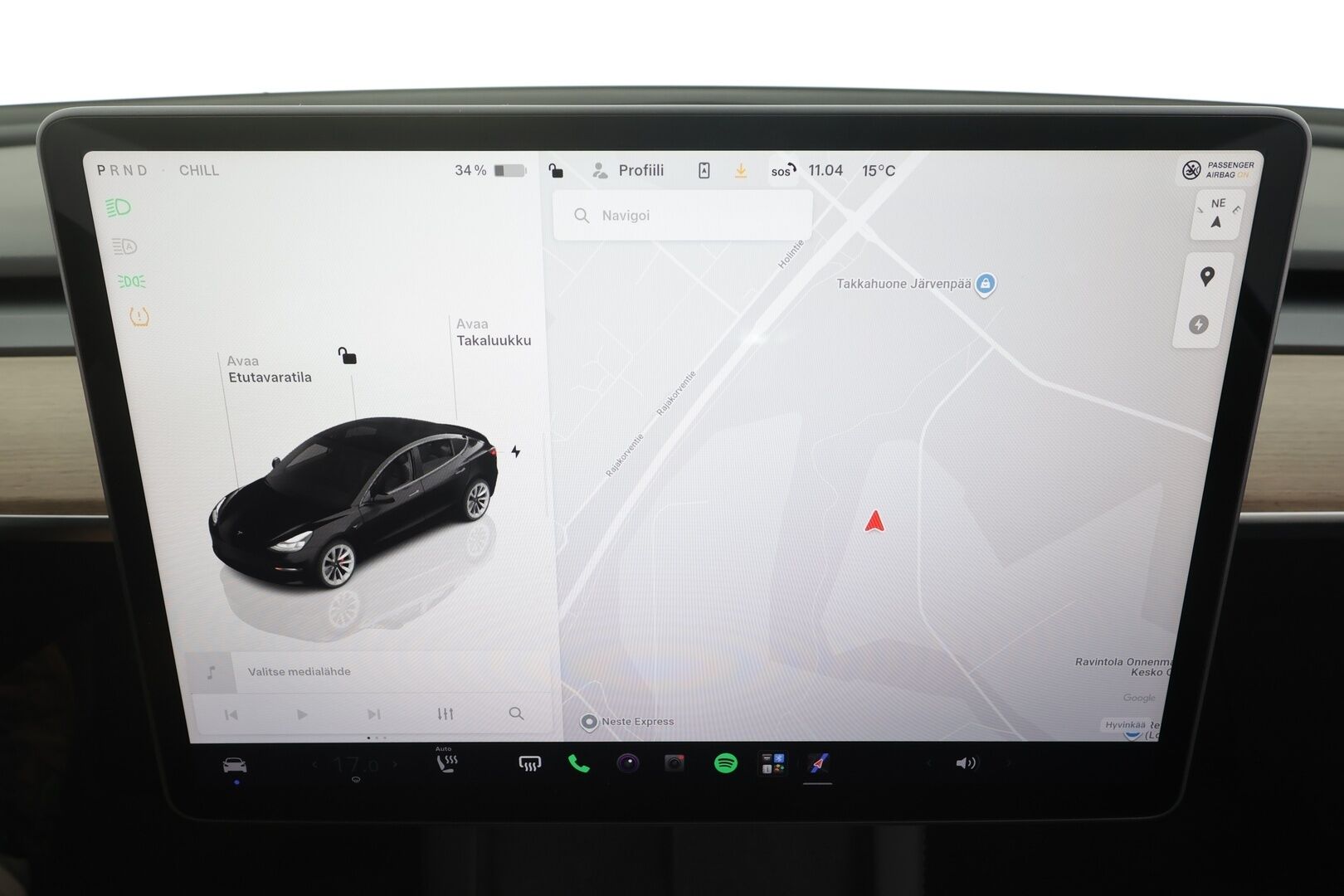 Tesla Model 3 2023 Performance - 1-OM Suomiauto | ACC | ILP | Ryzen | Matrix | Lasikatto | Premium audio | Sähkönahat | Muistipenkki | Track mode | Autosteer