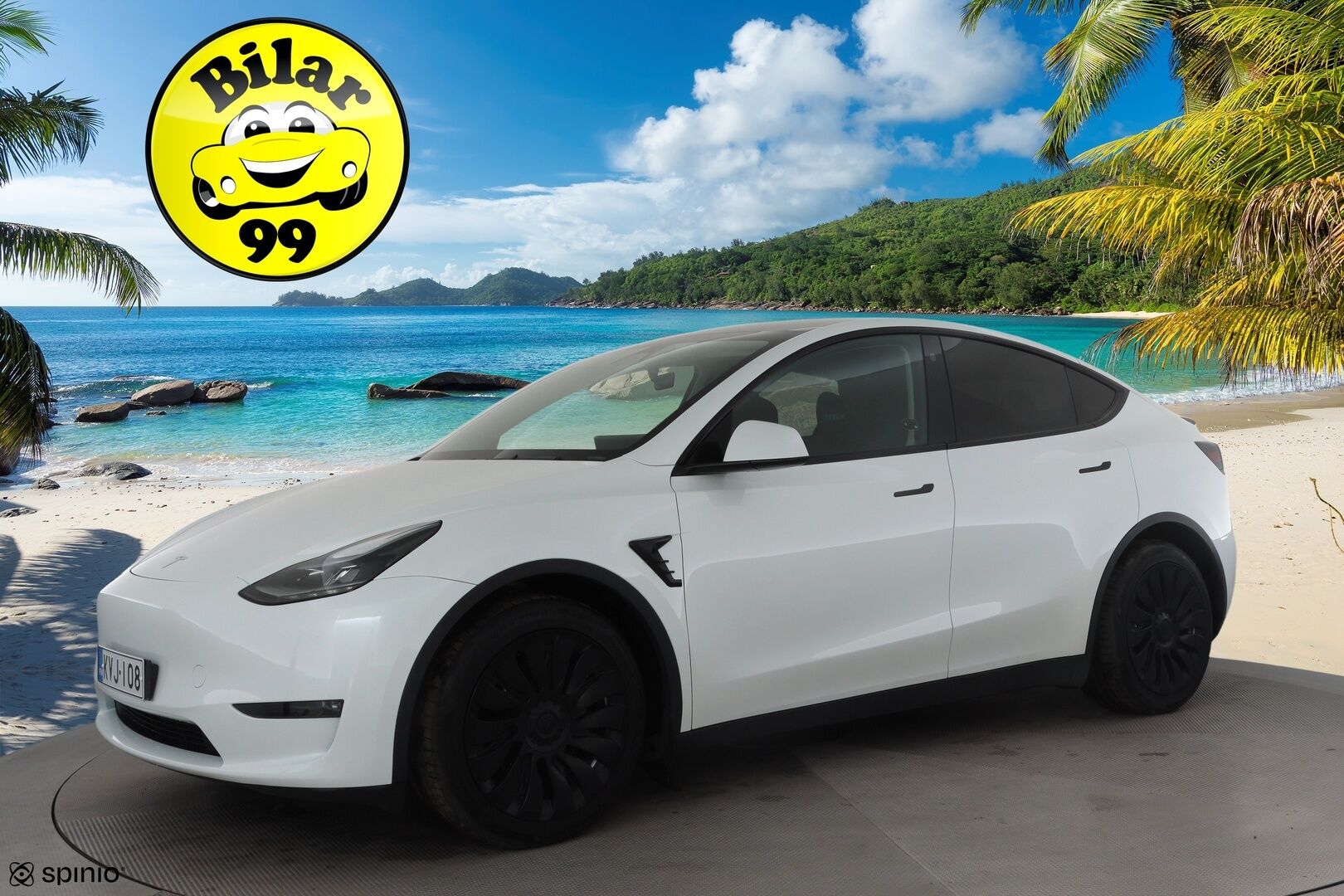Tesla Model Y 2023 Long Range * EAP / Koukku / ILP / Lasikatto / Matrix-LED / P.kamera / Premium Audio / Muistipenkki / Navi * - Suomi-auto / Akku kuntotarkastettu SoH 95% / 2x Latauskaapelit / Kahdet renkaat