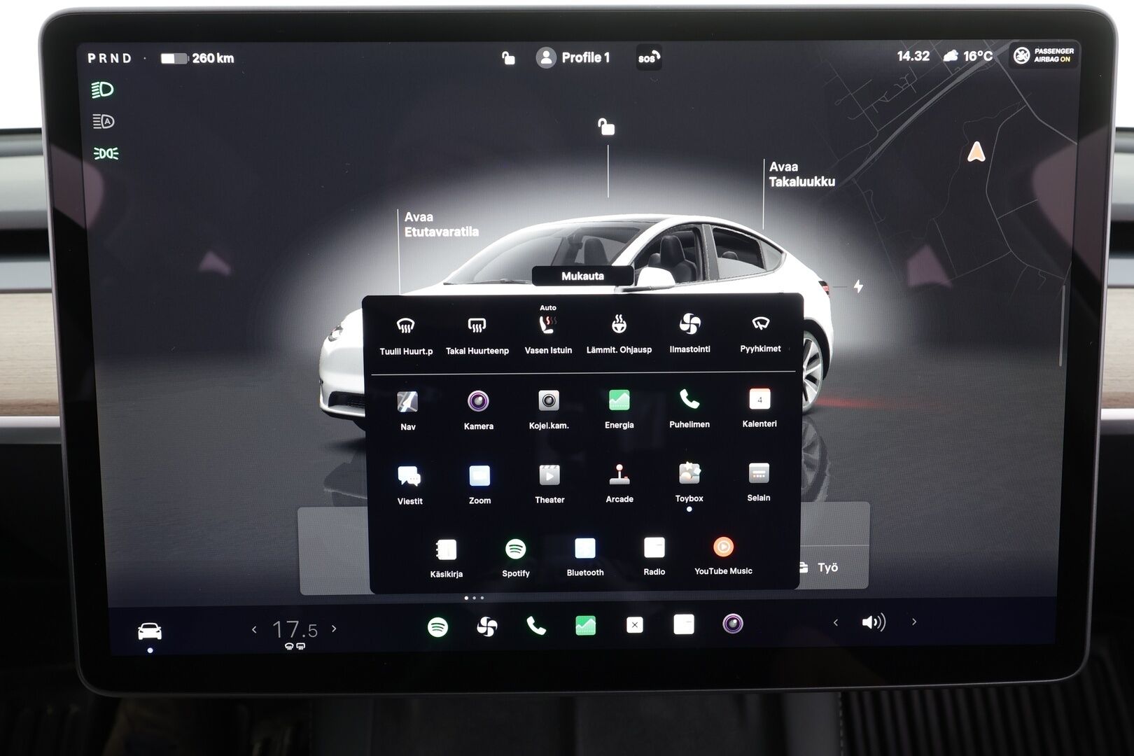 Tesla Model Y 2023 Long Range * EAP / Koukku / ILP / Lasikatto / Matrix-LED / P.kamera / Premium Audio / Muistipenkki / Navi * - Suomi-auto / Akku kuntotarkastettu SoH 95% / 2x Latauskaapelit / Kahdet renkaat