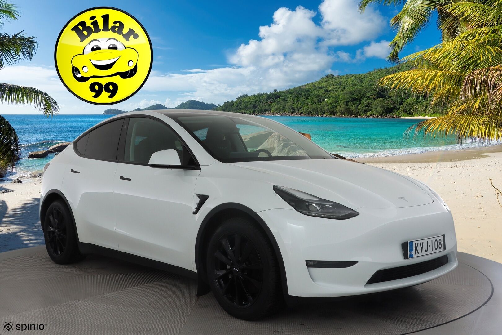 Tesla Model Y 2023 Long Range * EAP / Koukku / ILP / Lasikatto / Matrix-LED / P.kamera / Premium Audio / Muistipenkki / Navi * - Suomi-auto / Akku kuntotarkastettu SoH 95% / 2x Latauskaapelit / Kahdet renkaat