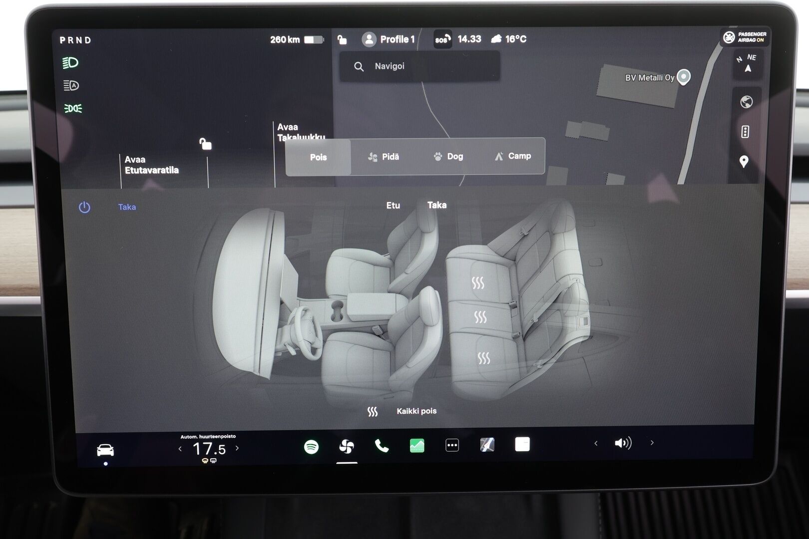 Tesla Model Y 2023 Long Range * EAP / Koukku / ILP / Lasikatto / Matrix-LED / P.kamera / Premium Audio / Muistipenkki / Navi * - Suomi-auto / Akku kuntotarkastettu SoH 95% / 2x Latauskaapelit / Kahdet renkaat