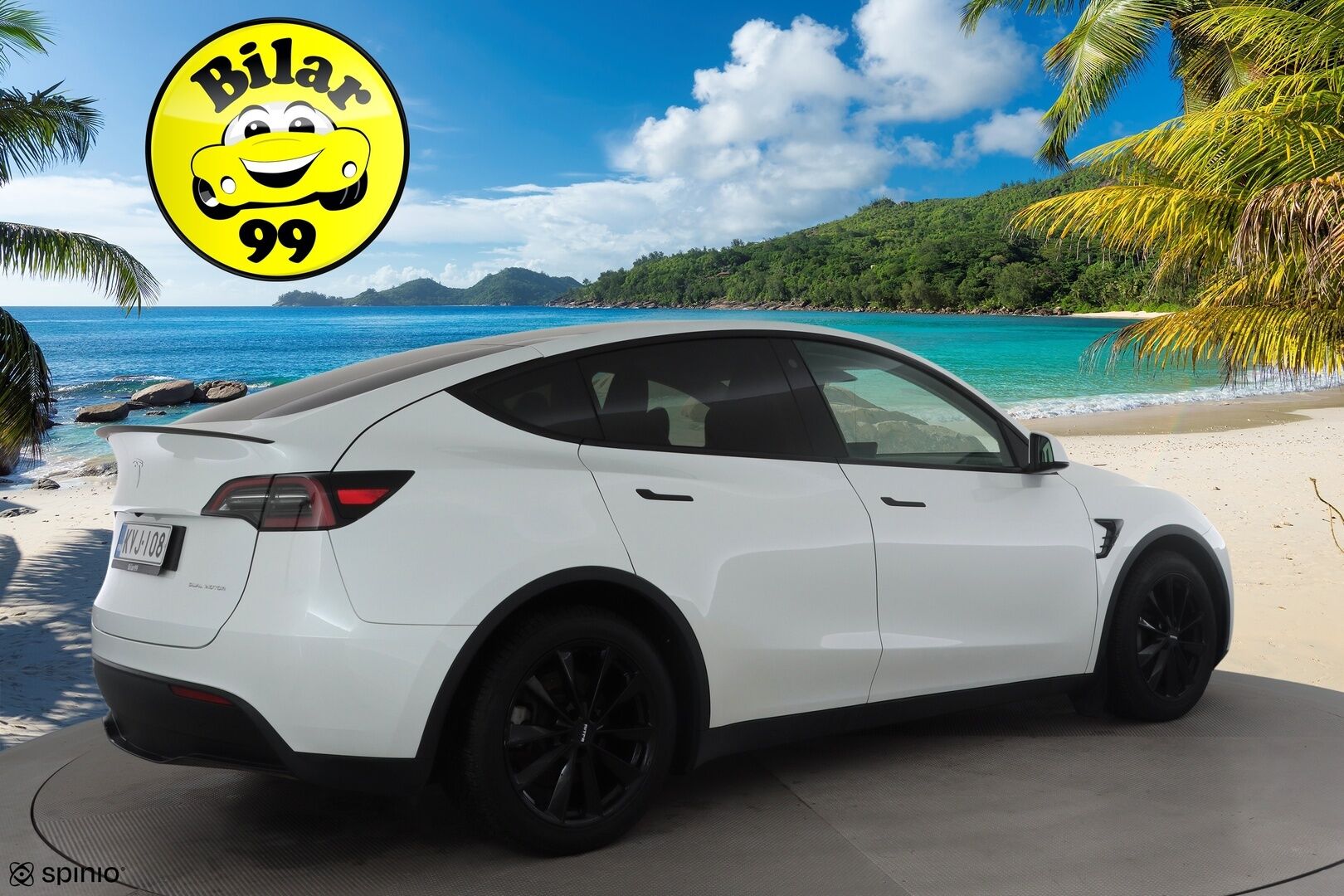 Tesla Model Y 2023 Long Range * EAP / Koukku / ILP / Lasikatto / Matrix-LED / P.kamera / Premium Audio / Muistipenkki / Navi * - Suomi-auto / Akku kuntotarkastettu SoH 95% / 2x Latauskaapelit / Kahdet renkaat