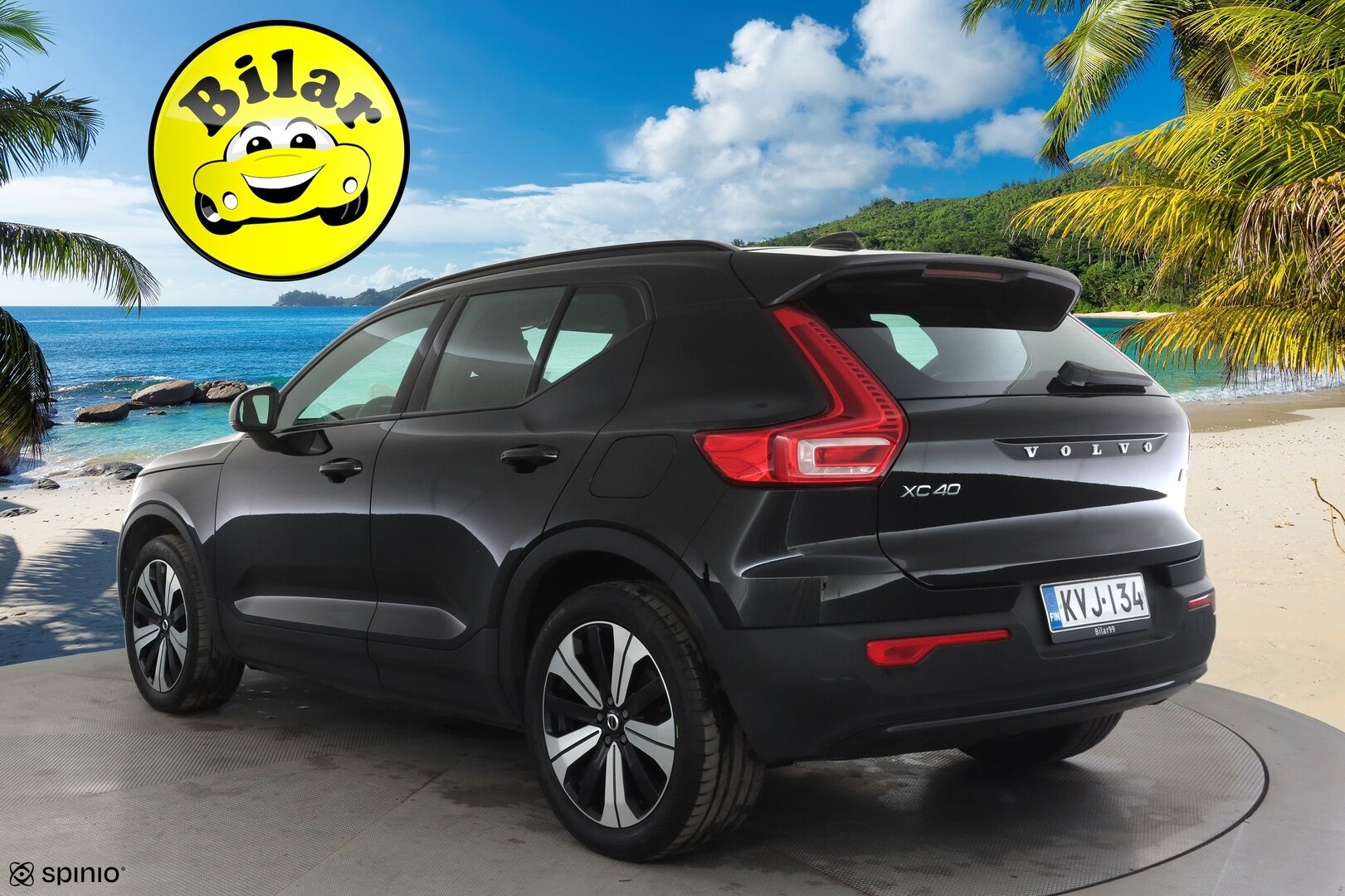 Volvo XC40 2023 Recharge Single Plus aut - | ILP | Koukku | ACC | LED | P.Kamera | Sporttipenkki Muistilla | Navi | Kaistavahti | Keyless | 1-om Suomi-auto | Kahdet renkaat | Merkkihuollot |