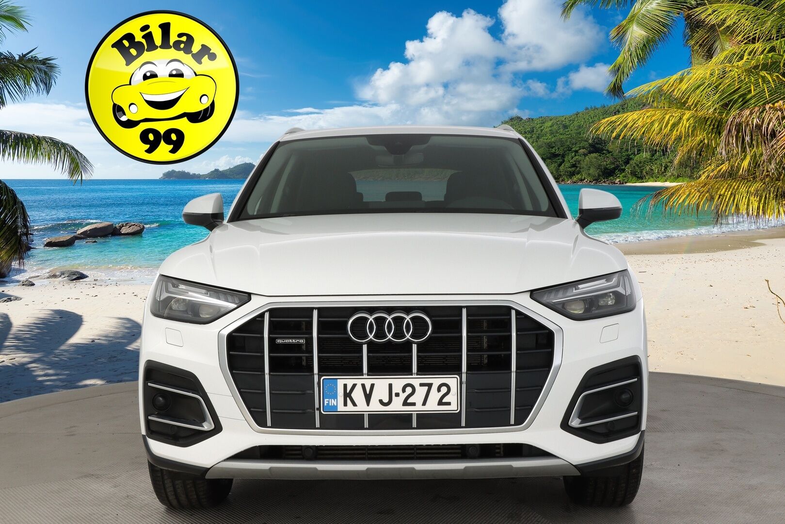Audi Q5 2023 Progress 50 TFSI e 220 kW quattro S tronic - 3,99 % KORKOTARJOUS TÄHÄN AUTOON - 1-om. Suomi-auto / Adapt.Vakkari / P-kamera / Matrix LED / Koukku / Sporttipenkit / Apple&Android
