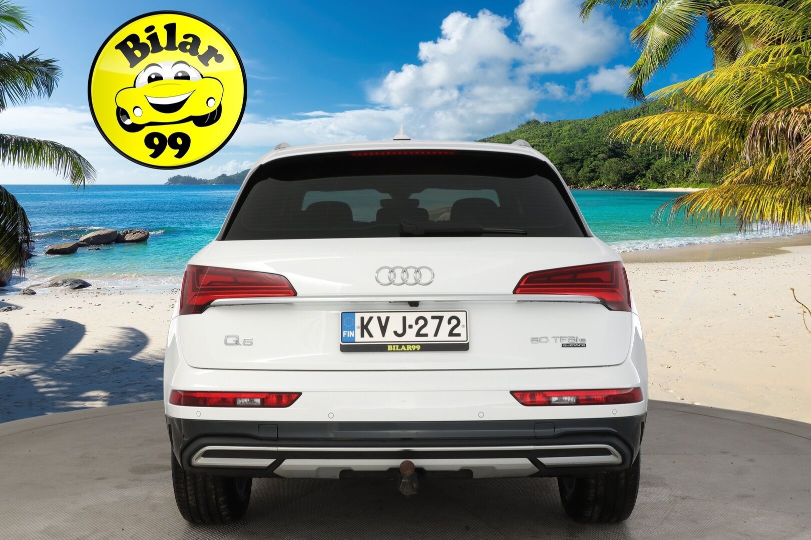Audi Q5 2023 Progress 50 TFSI e 220 kW quattro S tronic - 3,99 % KORKOTARJOUS TÄHÄN AUTOON - 1-om. Suomi-auto / Adapt.Vakkari / P-kamera / Matrix LED / Koukku / Sporttipenkit / Apple&Android