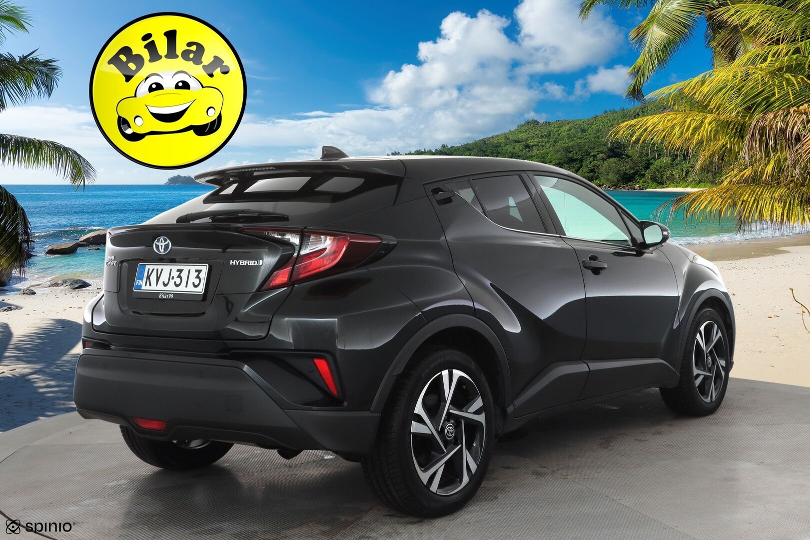 Toyota C-HR 2022 1,8 Hybrid Active - | ACC | LED | P.kamera | Facelift | Keyless | Apple & Android | Lämm. ratti | 2x renkaat aluin |
